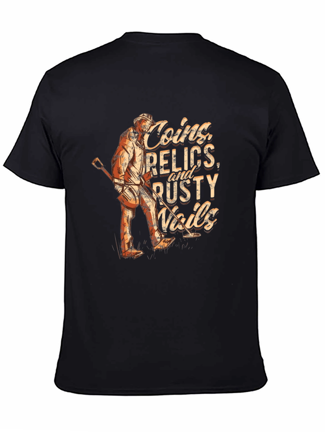 Coins Relics & Rusty Nails Black T-Shirt