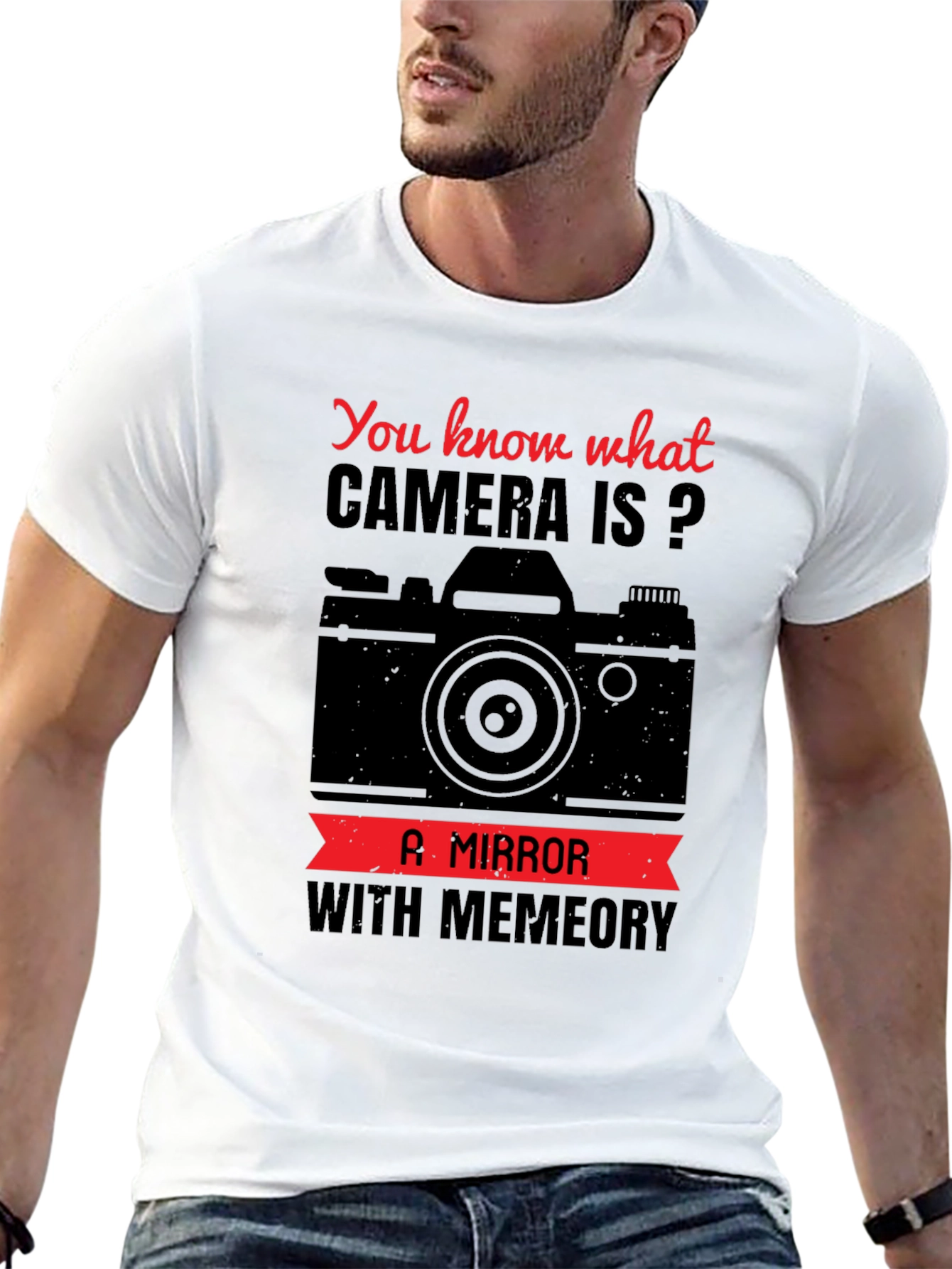Camera Mirror With Memory T-Shirt