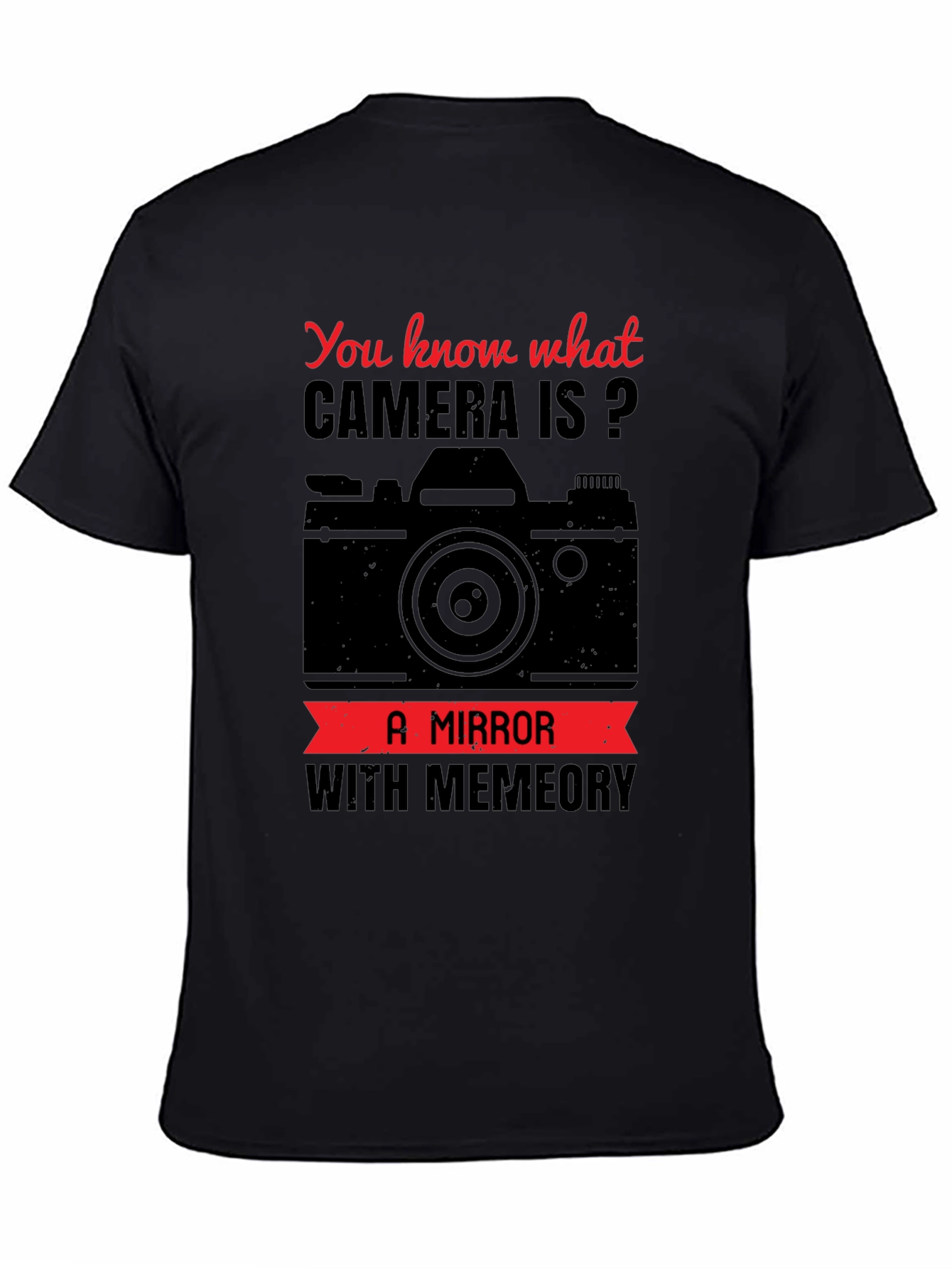 Camera Mirror With Memory T-Shirt
