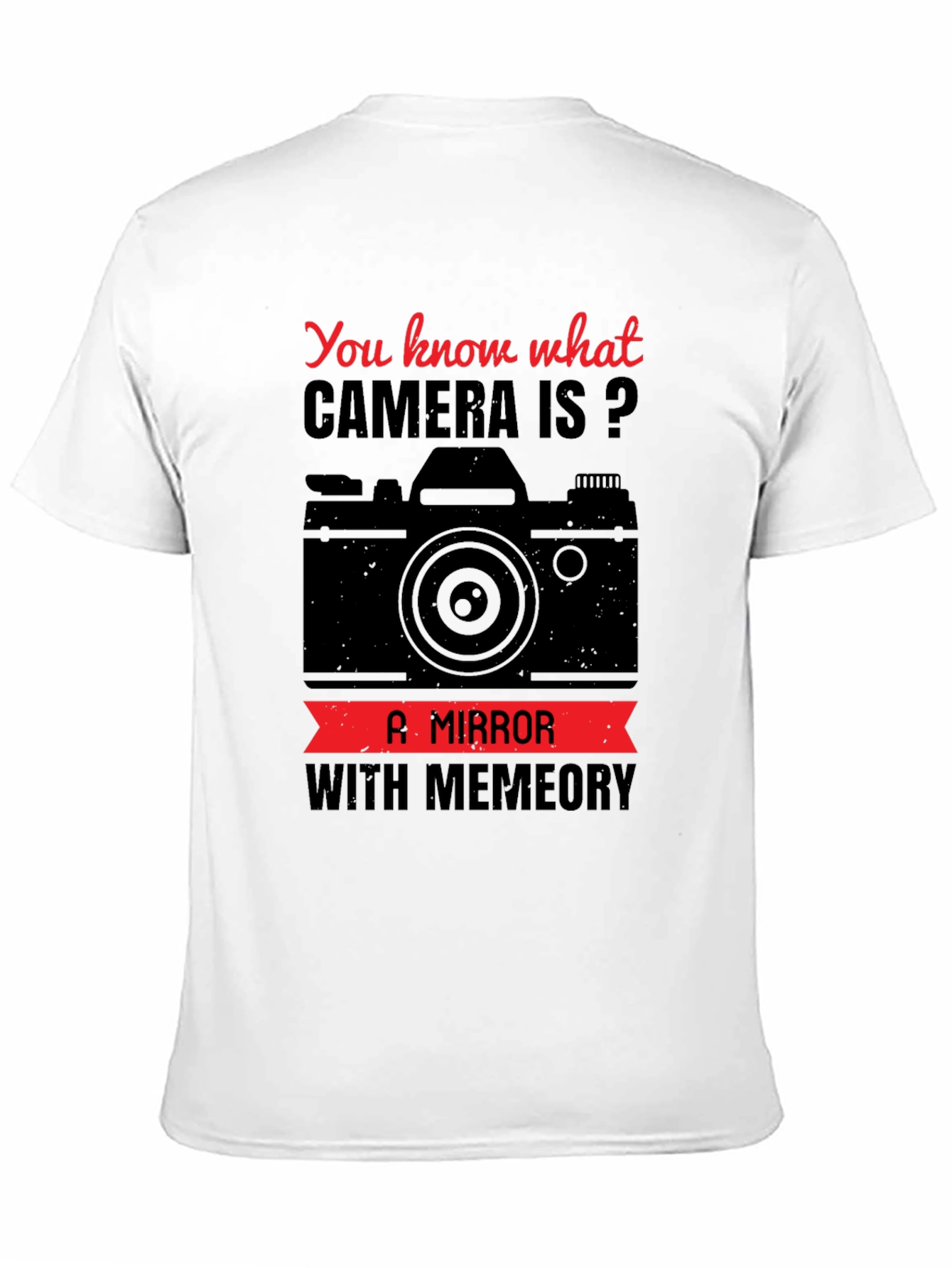 Camera Mirror With Memory T-Shirt