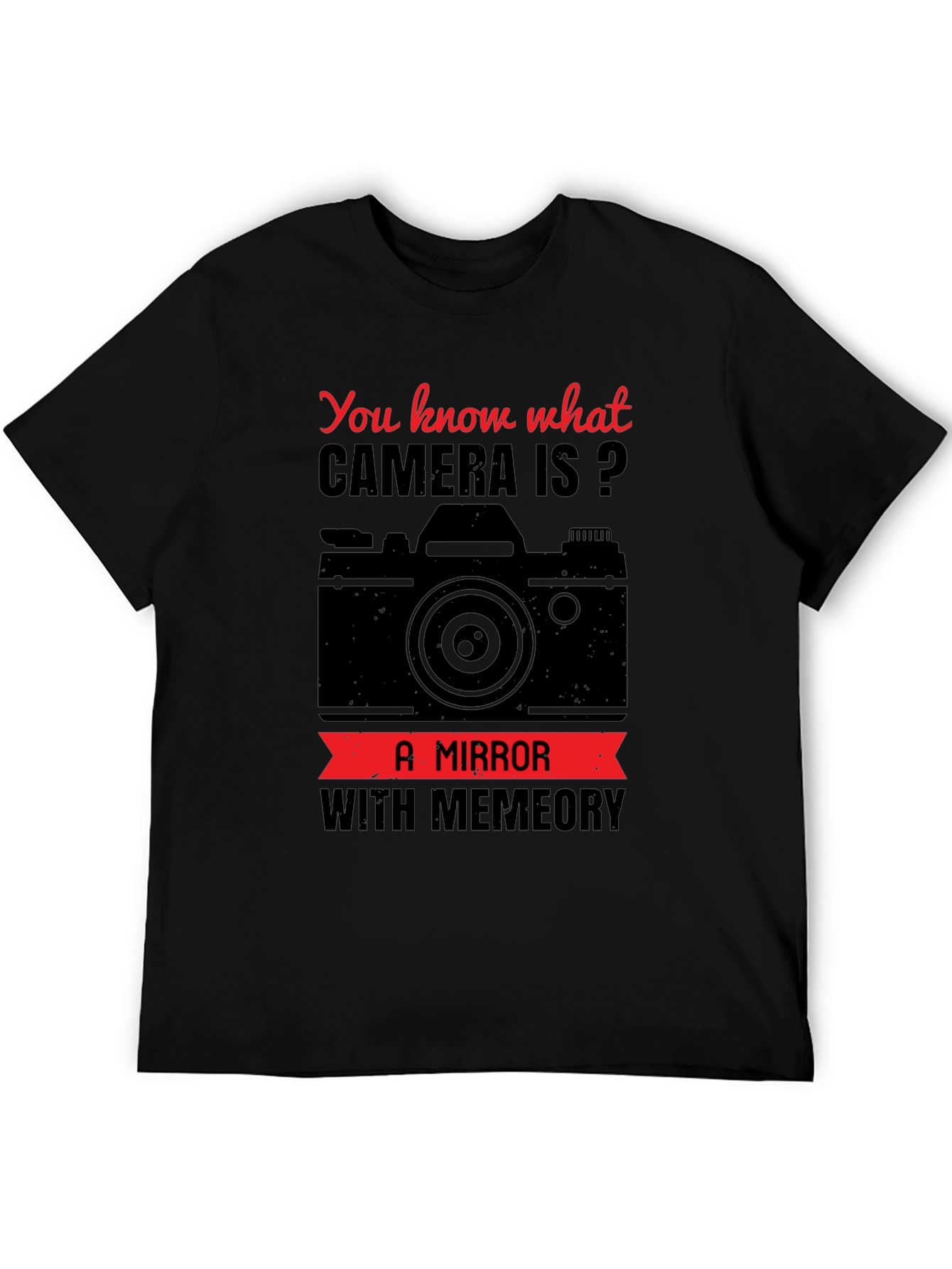 Camera Mirror With Memory T-Shirt