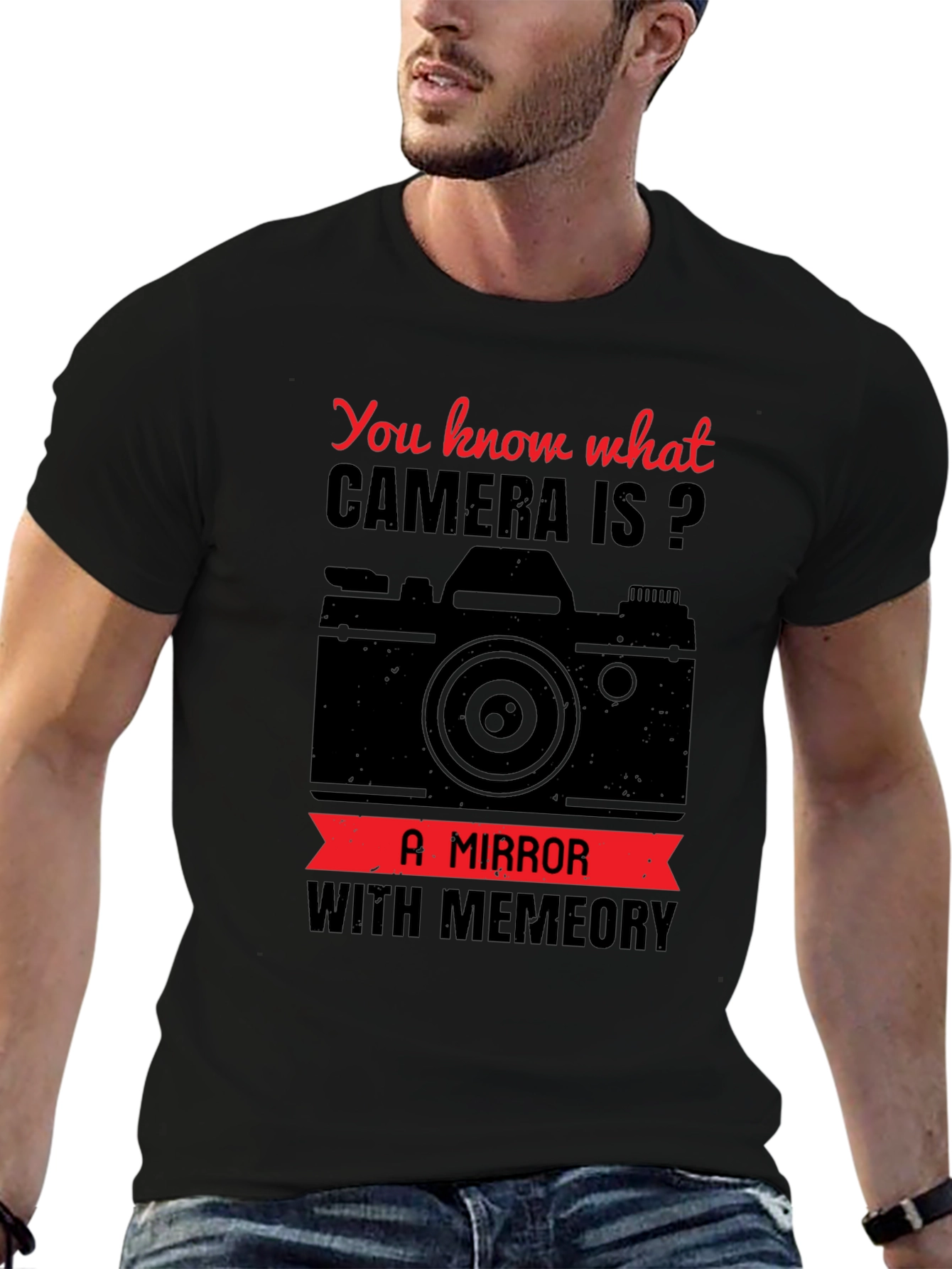 Camera Mirror With Memory T-Shirt
