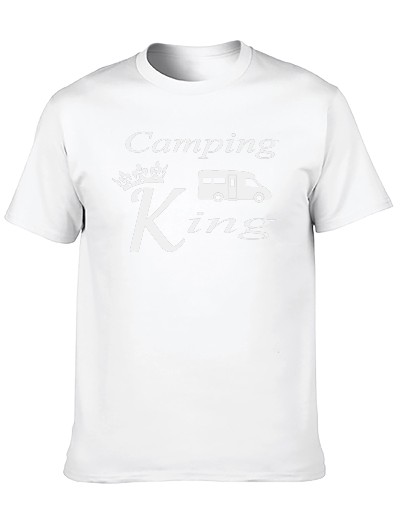 Camping King T-Shirt - RV Camper Graphic Tee