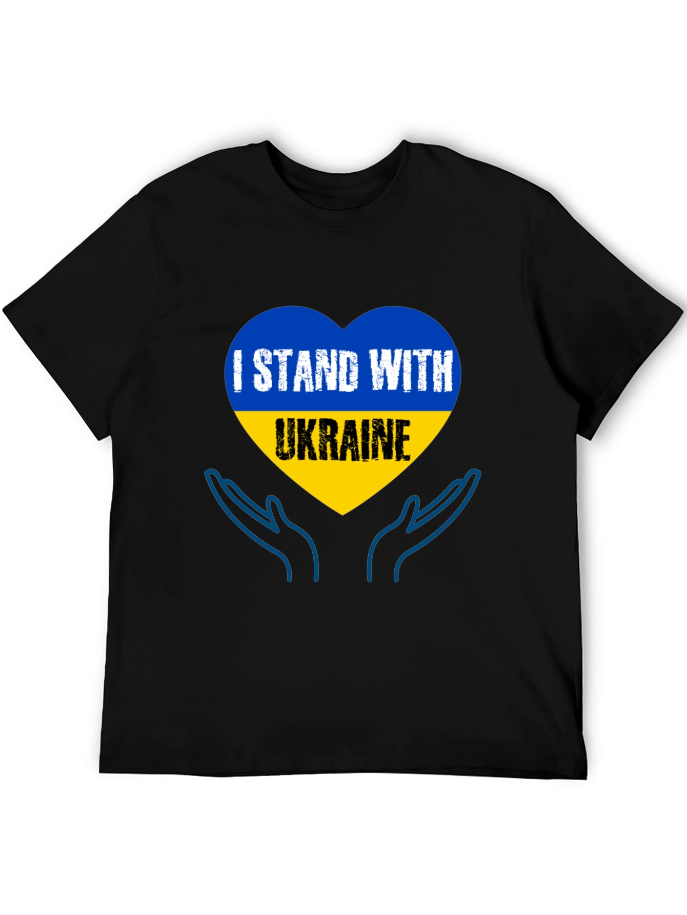 I Stand With Ukraine Graphic T-Shirt