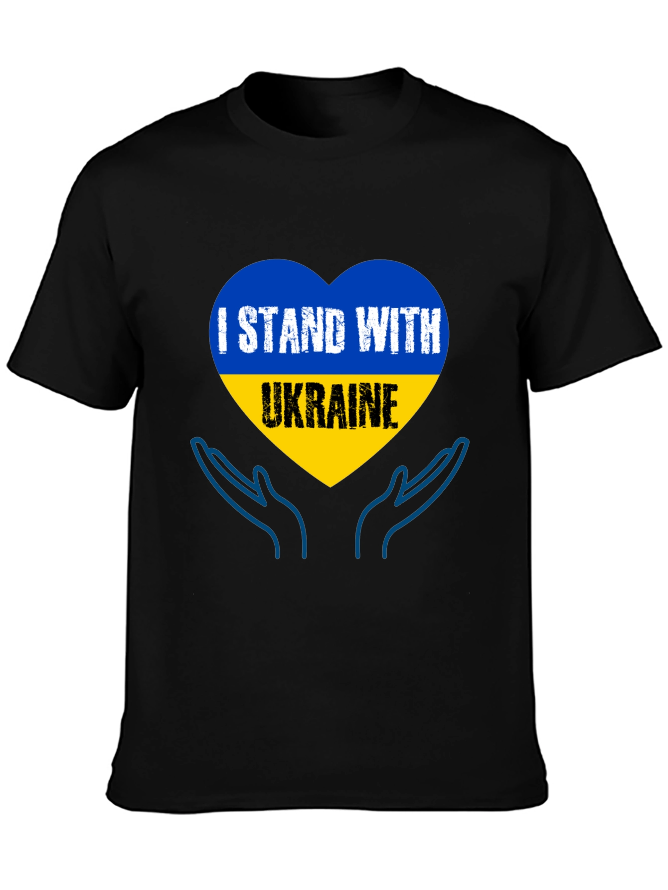 I Stand With Ukraine Graphic T-Shirt