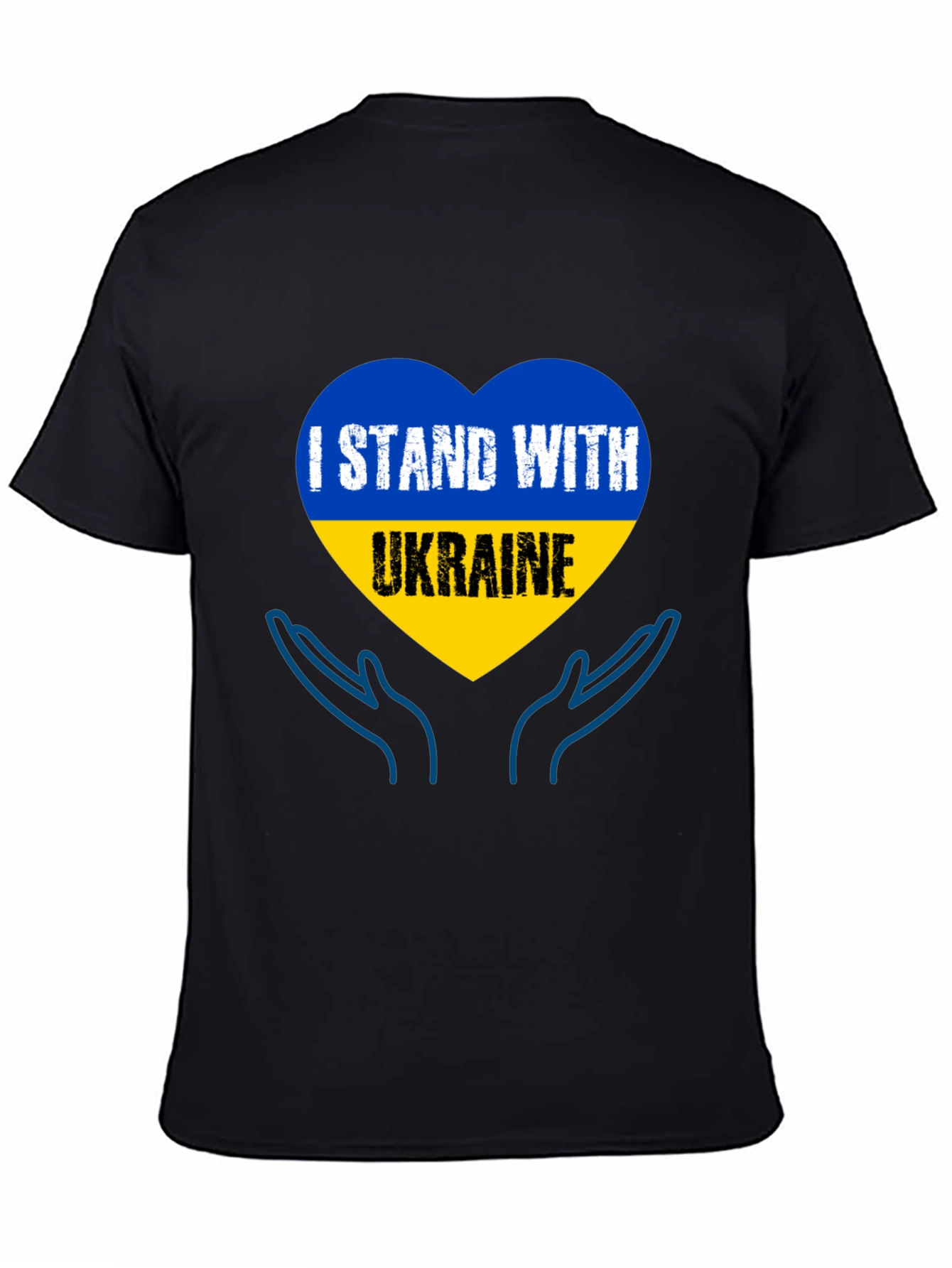 I Stand With Ukraine Graphic T-Shirt
