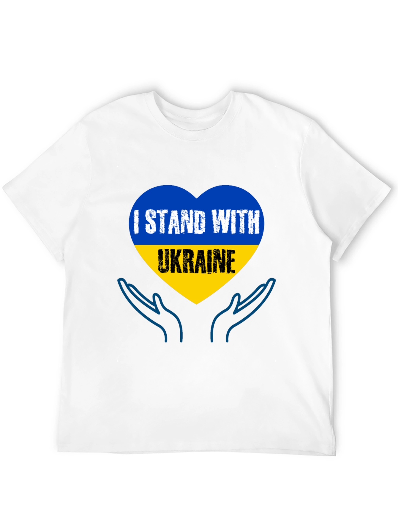 I Stand With Ukraine Graphic T-Shirt
