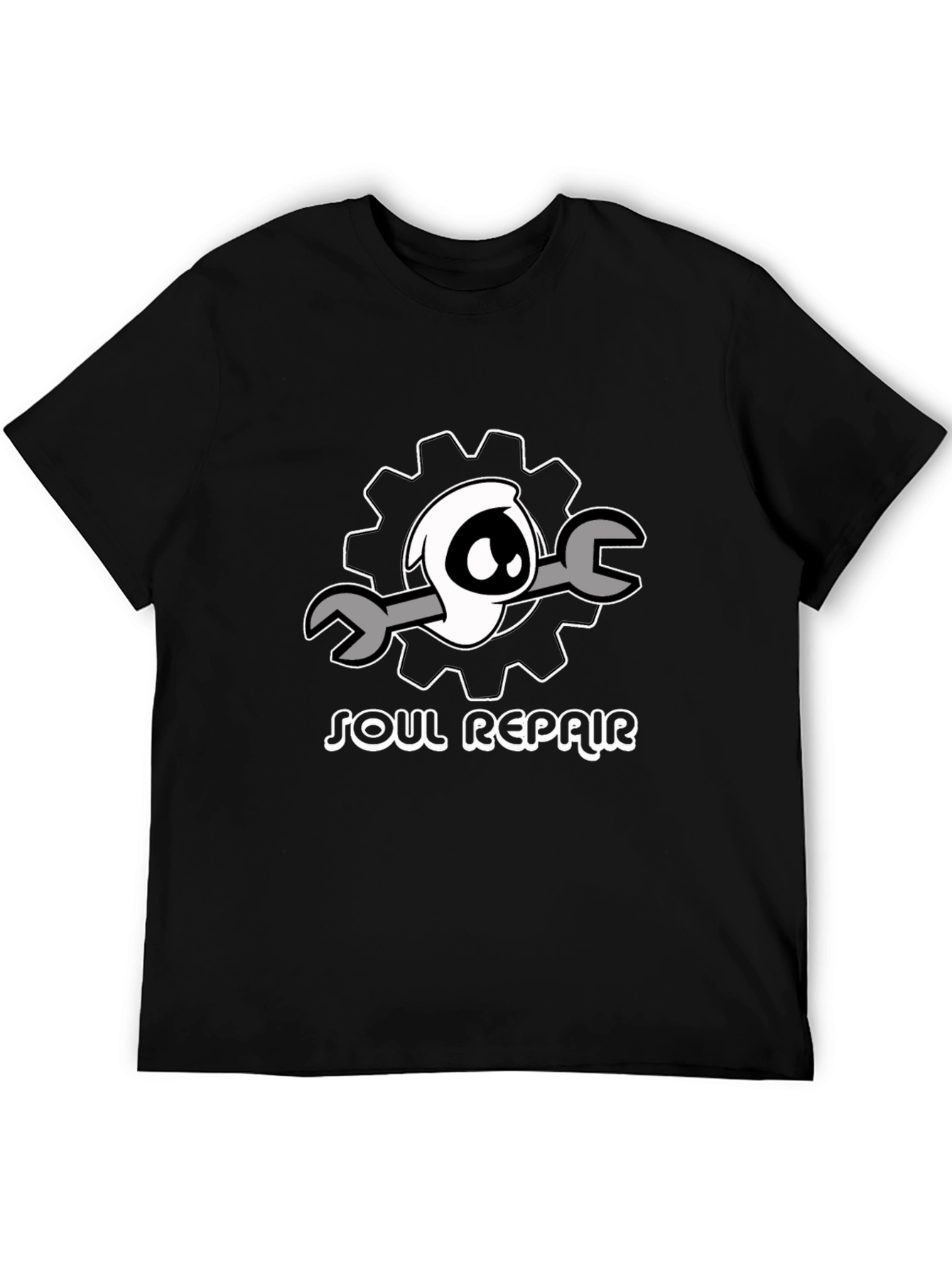 Soul Repair T-Shirt - Mechanic Ghost Graphic Tee