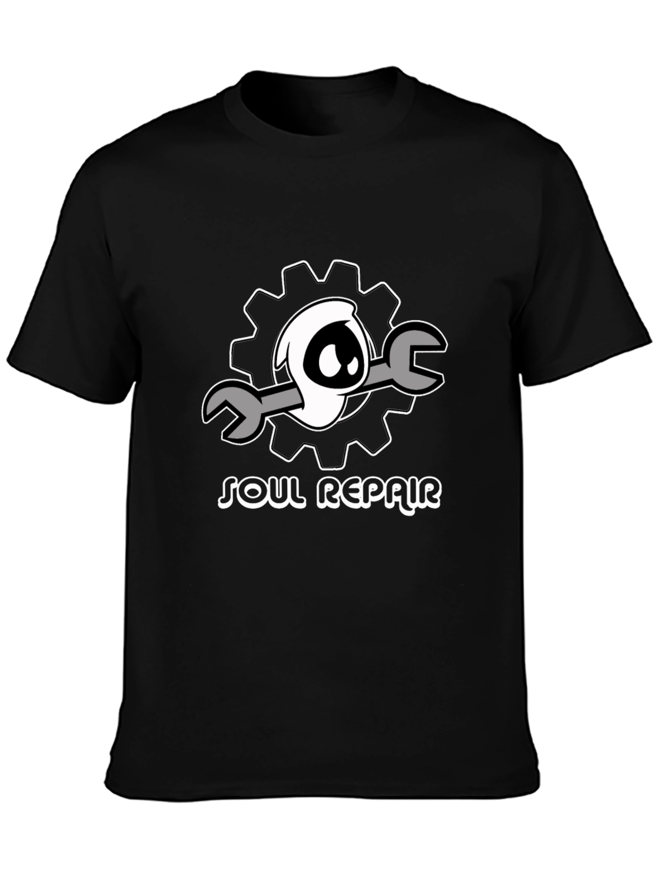 Soul Repair T-Shirt - Mechanic Ghost Graphic Tee