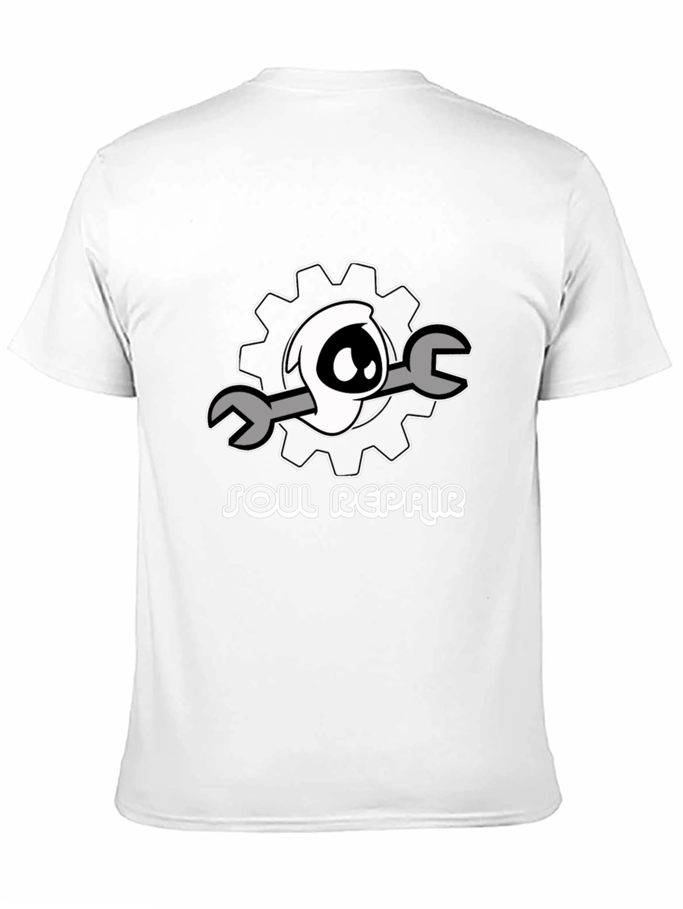 Soul Repair T-Shirt - Mechanic Ghost Graphic Tee