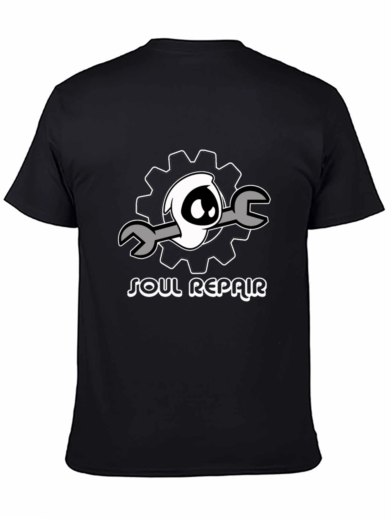 Soul Repair T-Shirt - Mechanic Ghost Graphic Tee