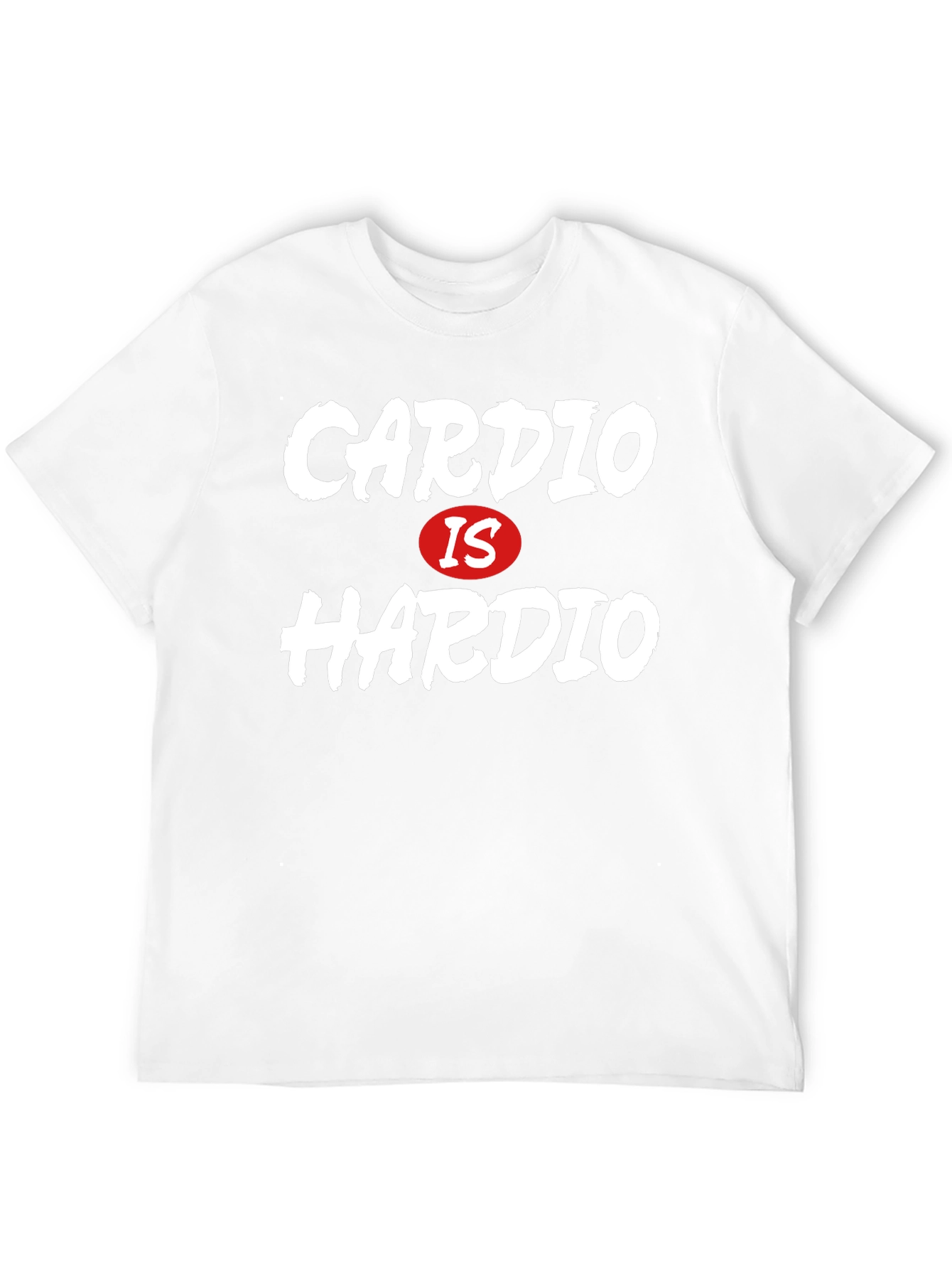 Cardio Is Hardio Funny Workout T-Shirt