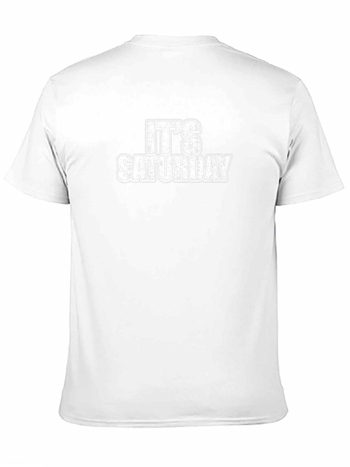Its Saturday T-Shirt - Black Graphic Tee