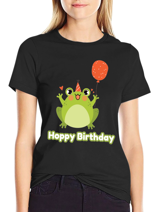 Hoppy Birthday Frog T-Shirt