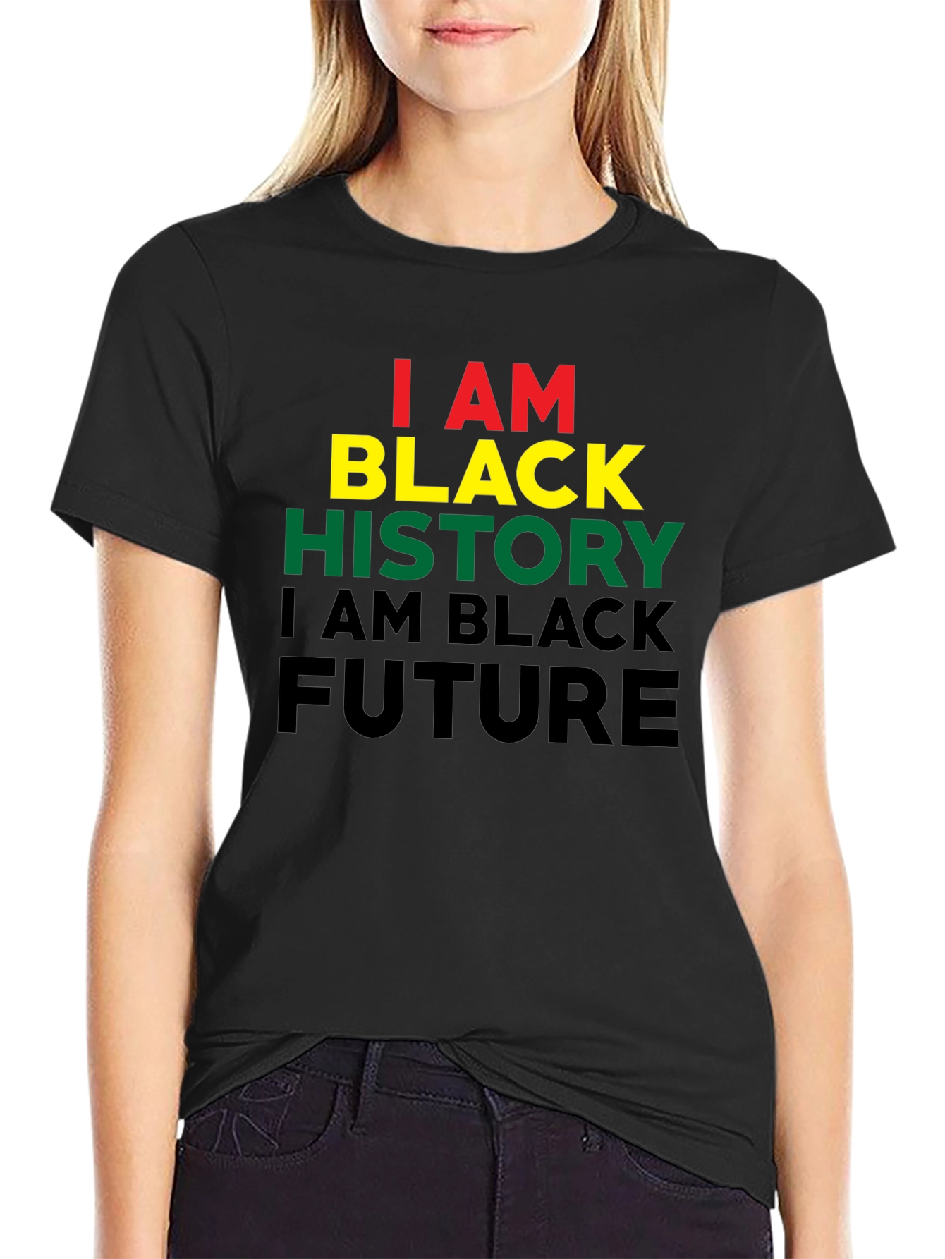 I AM Black History Future Graphic Tee