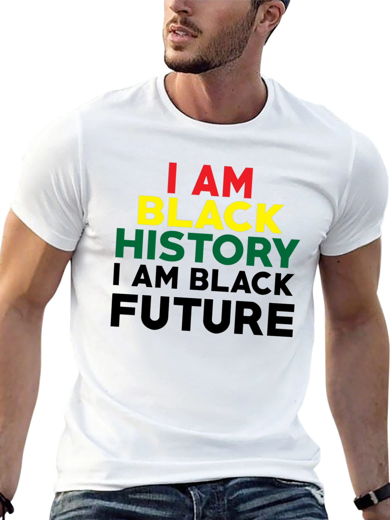 I AM Black History Future Graphic Tee
