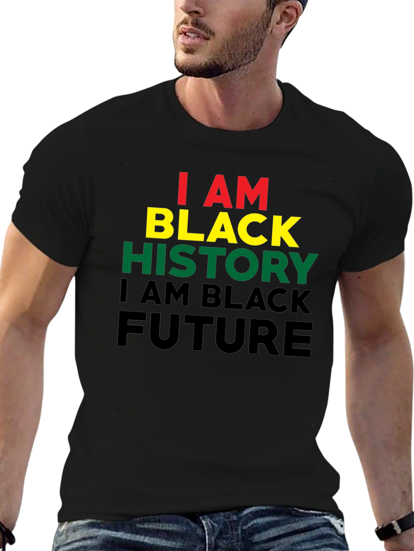 I AM Black History Future Graphic Tee
