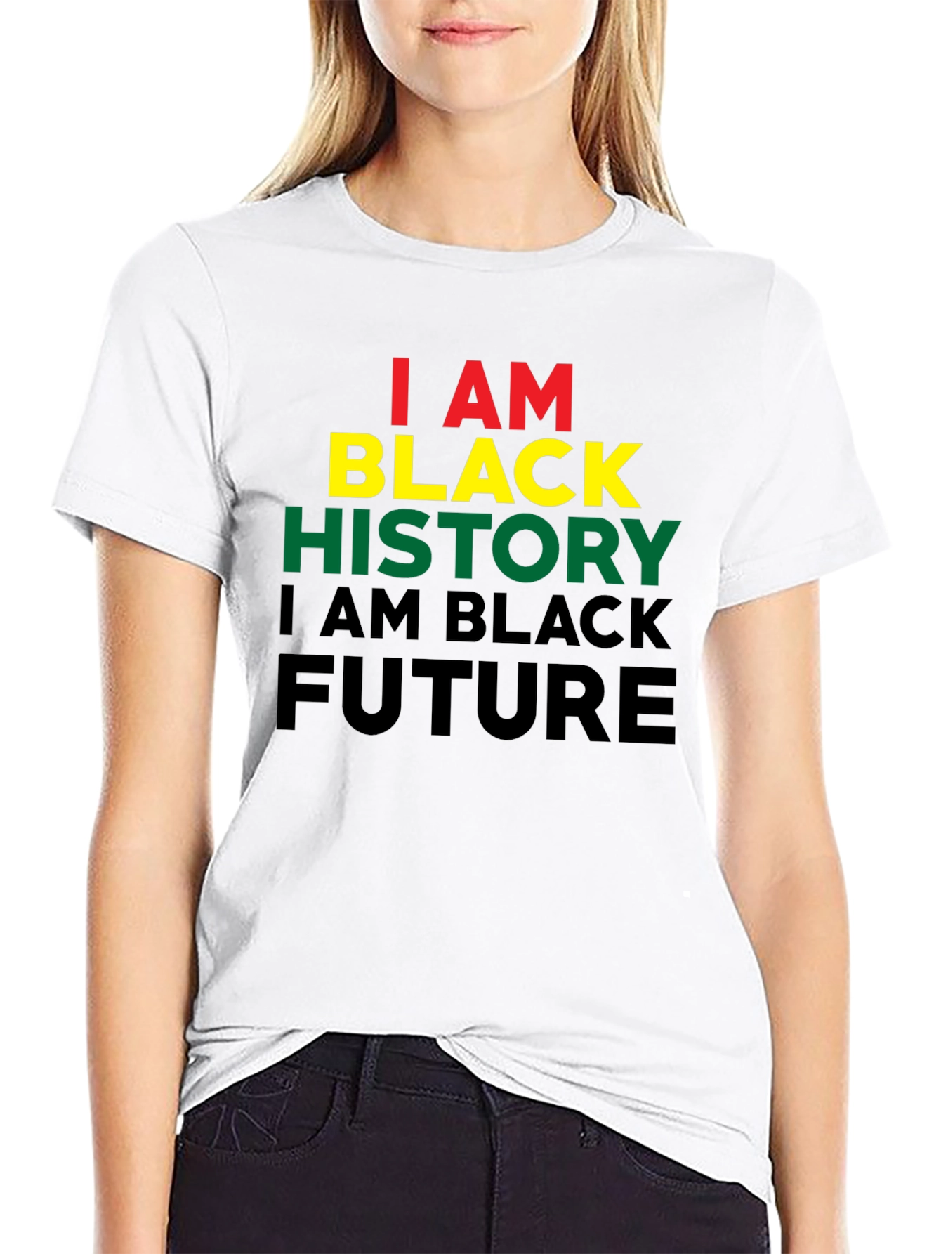 I AM Black History Future Graphic Tee