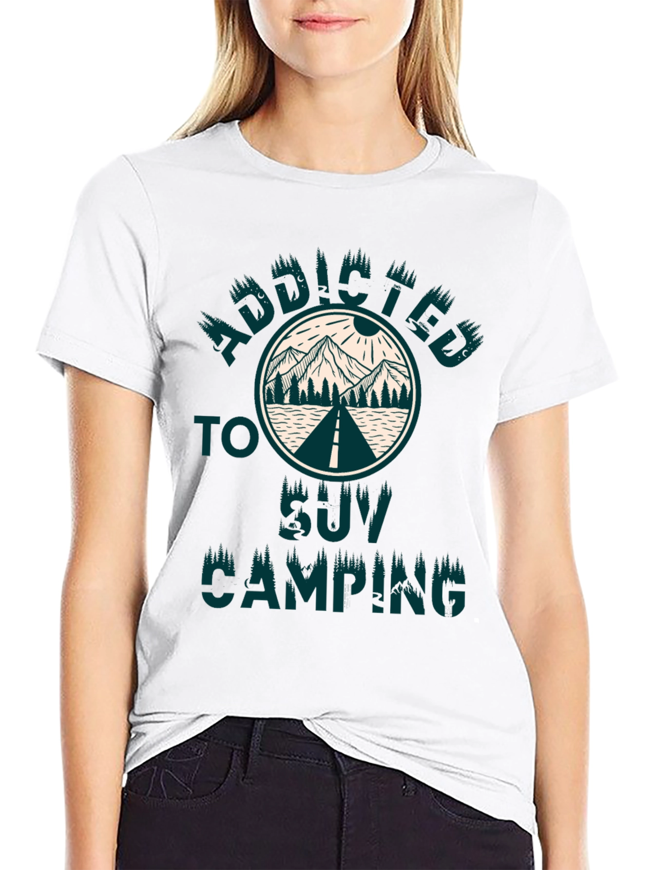 Addicted to SUV Camping T-Shirt