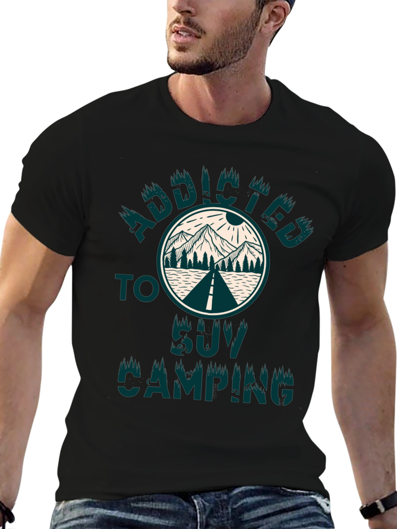 Addicted to SUV Camping T-Shirt