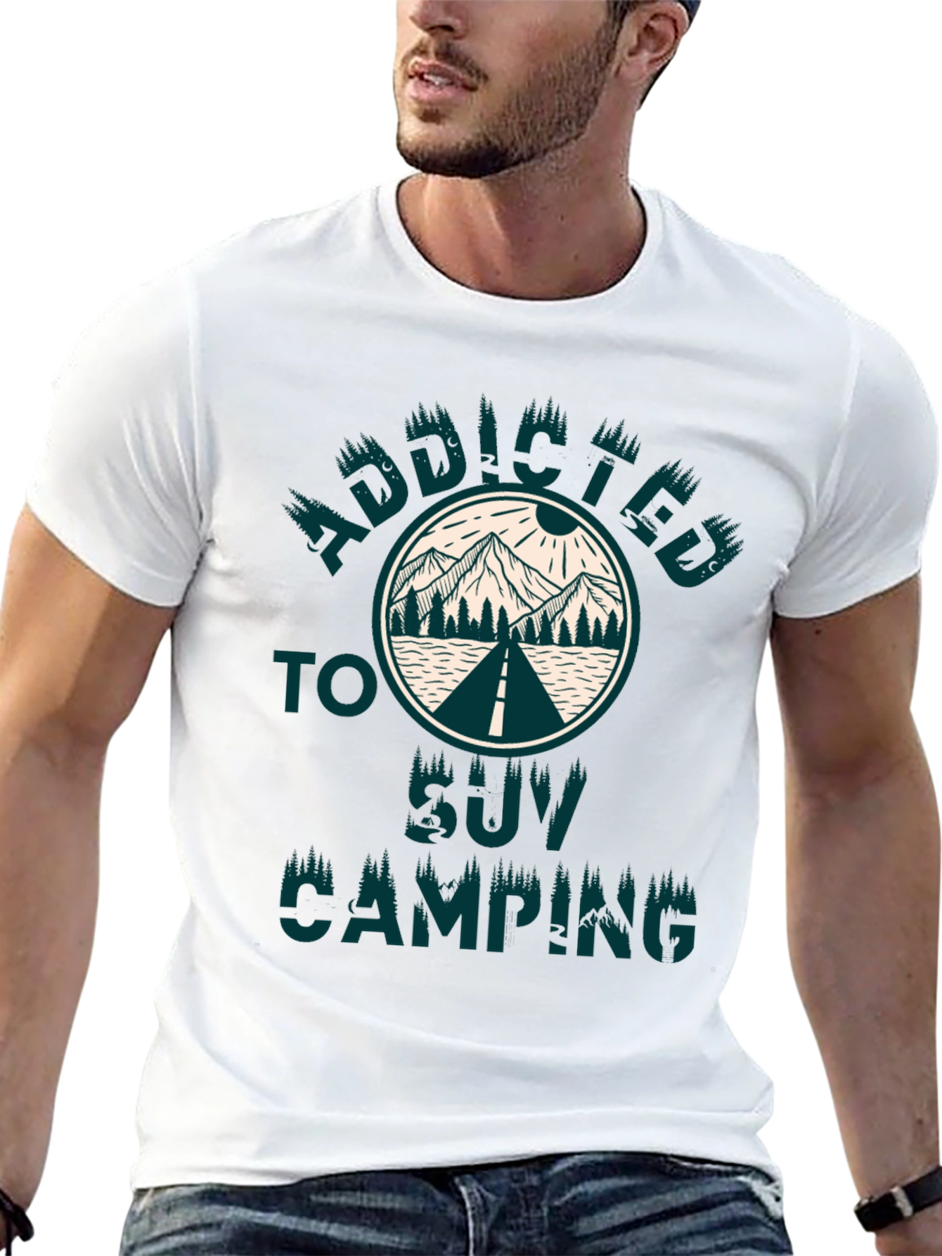 Addicted to SUV Camping T-Shirt