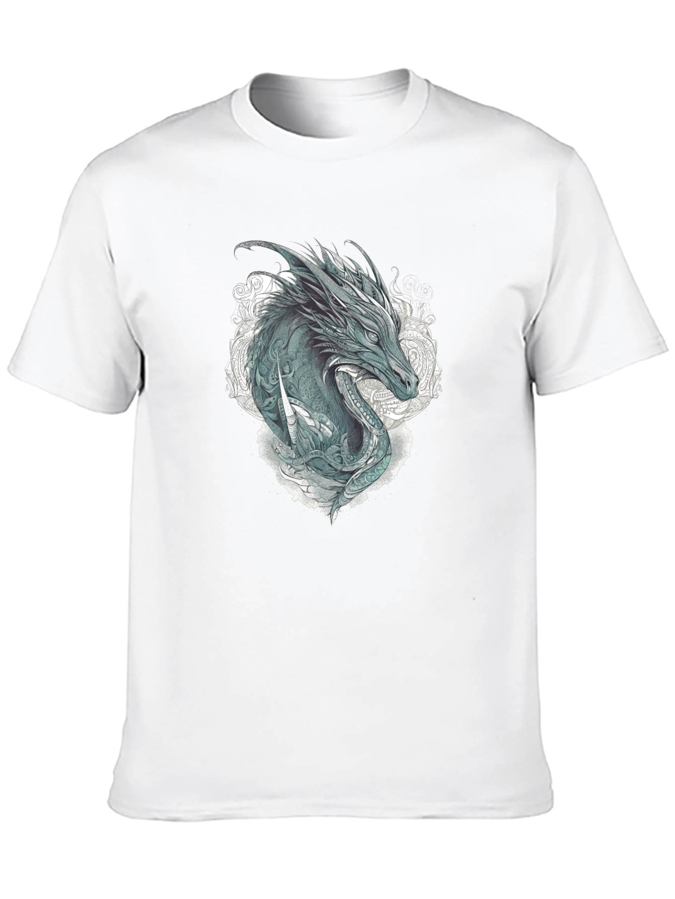 Dragon Graphic Tee - Mens Black T-Shirt