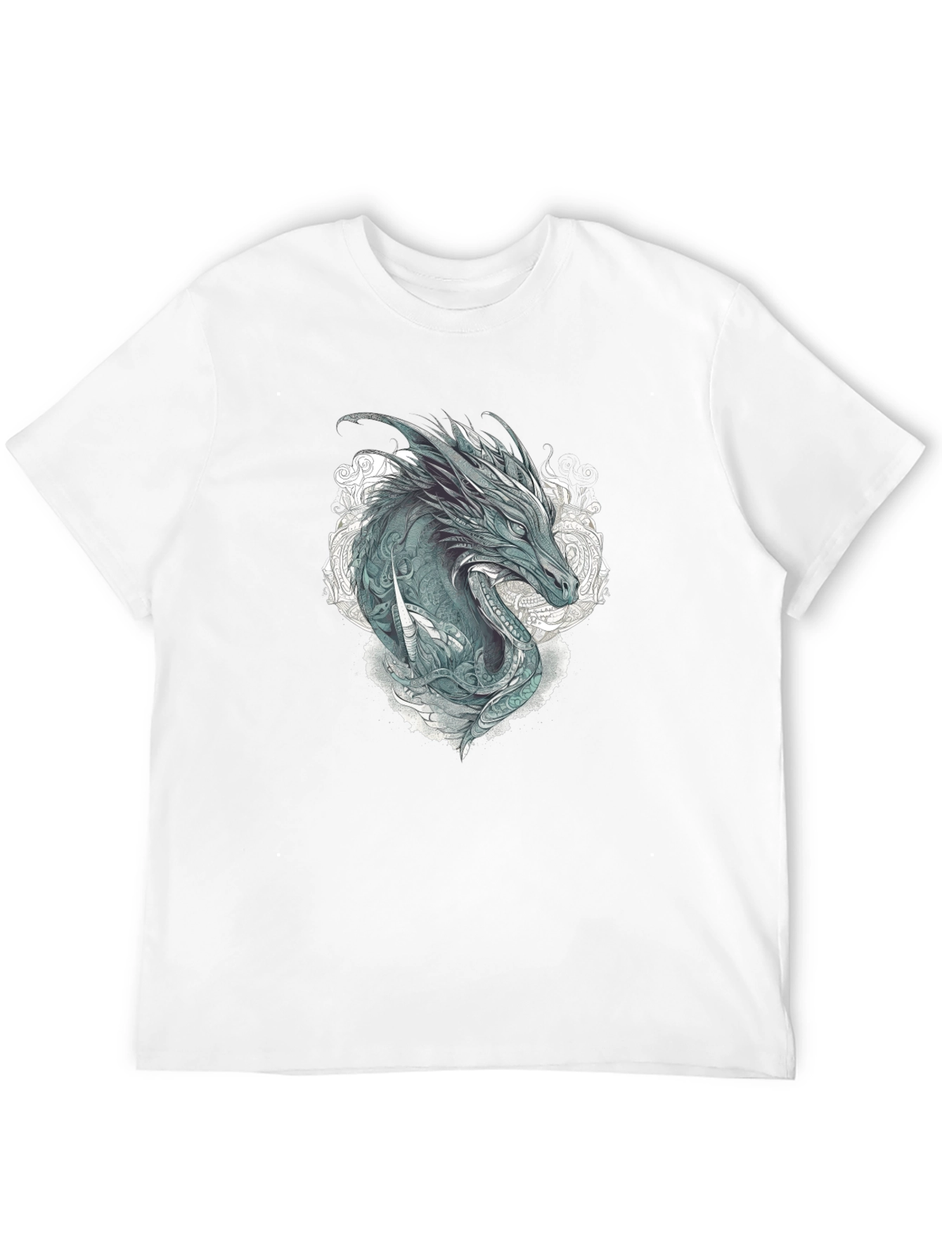 Dragon Graphic Tee - Mens Black T-Shirt