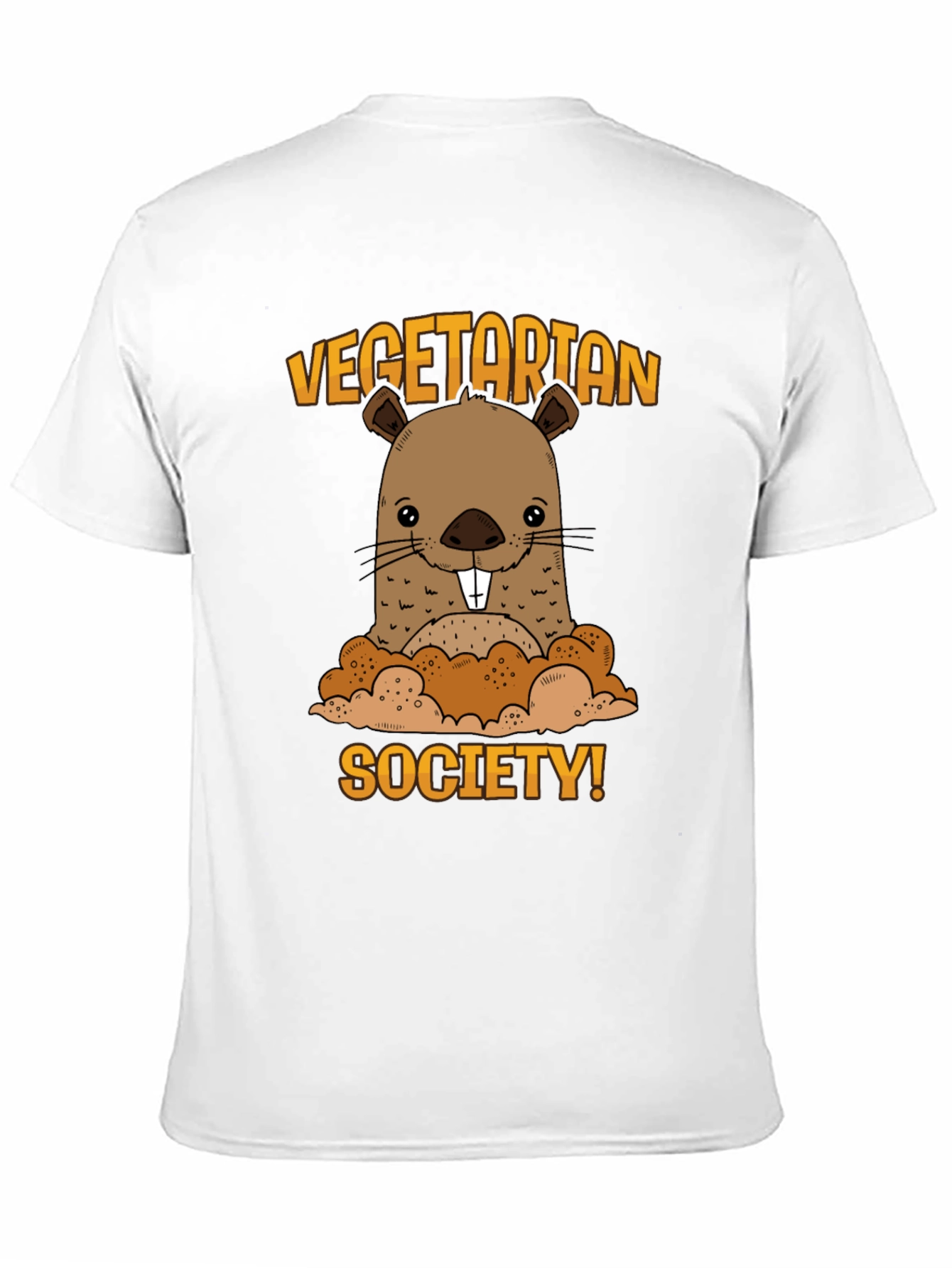 Vegetarian Society Beaver Graphic Tee