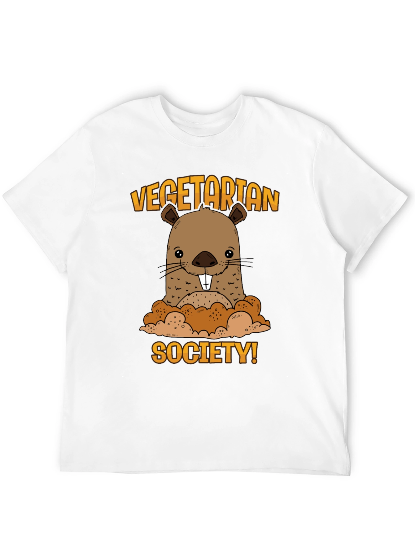 Vegetarian Society Beaver Graphic Tee