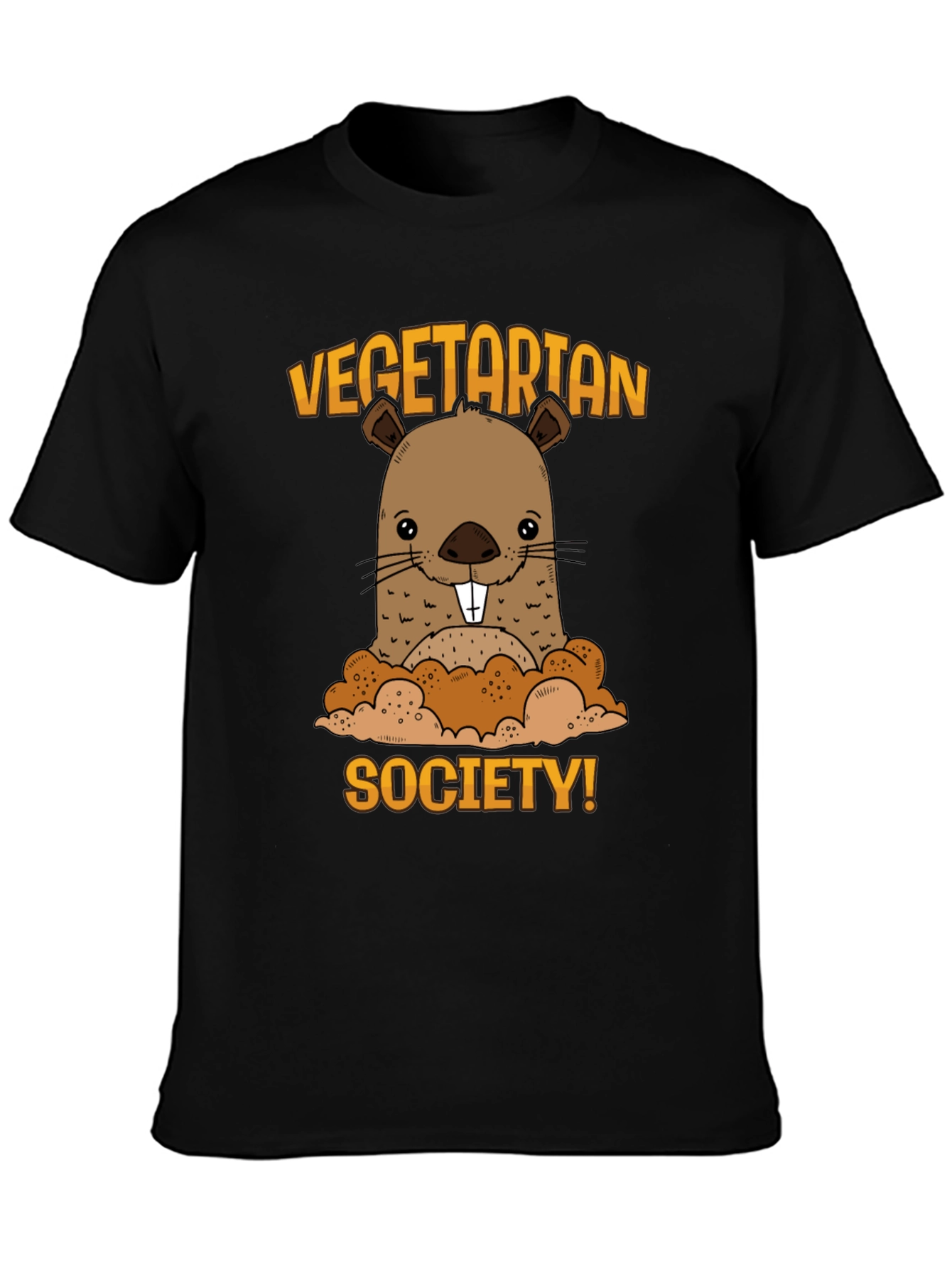 Vegetarian Society Beaver Graphic Tee