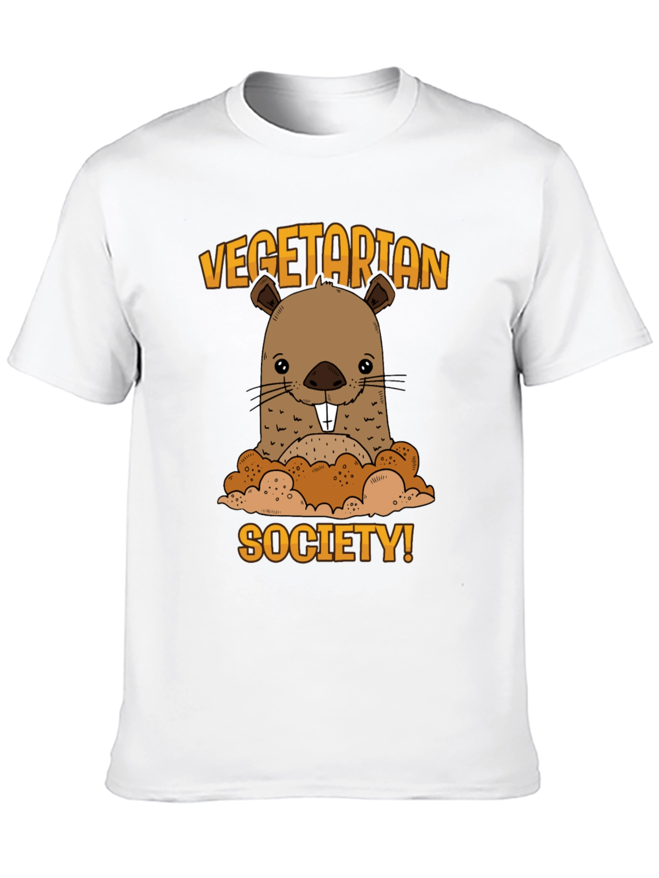 Vegetarian Society Beaver Graphic Tee