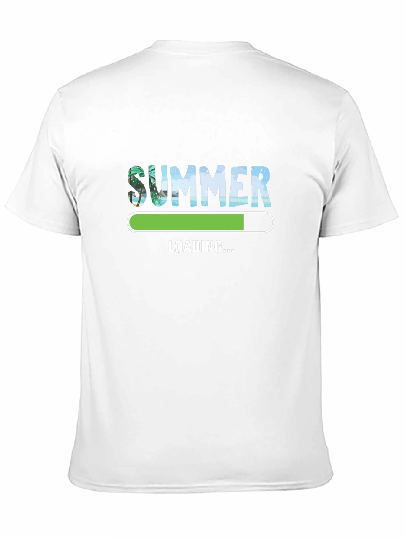 Summer Loading Black Graphic Tee