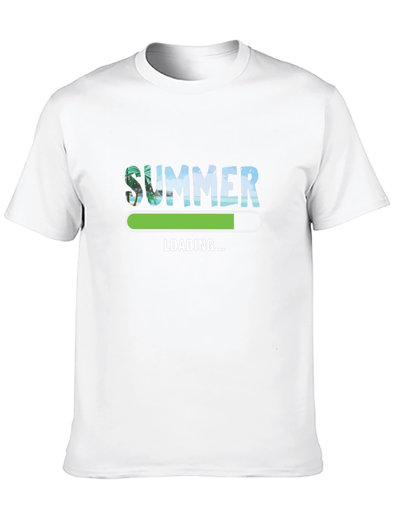 Summer Loading Black Graphic Tee
