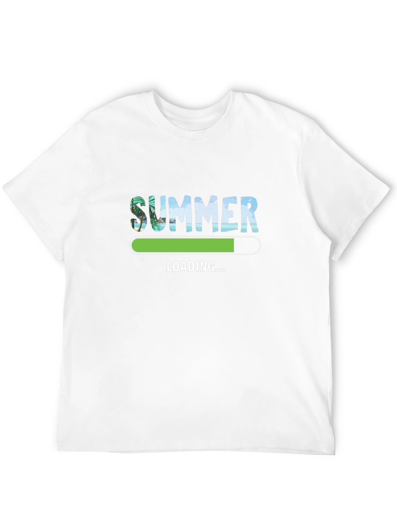 Summer Loading Black Graphic Tee