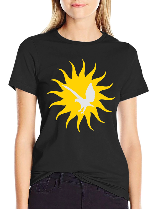 Eagle Sun Graphic Tee - Black