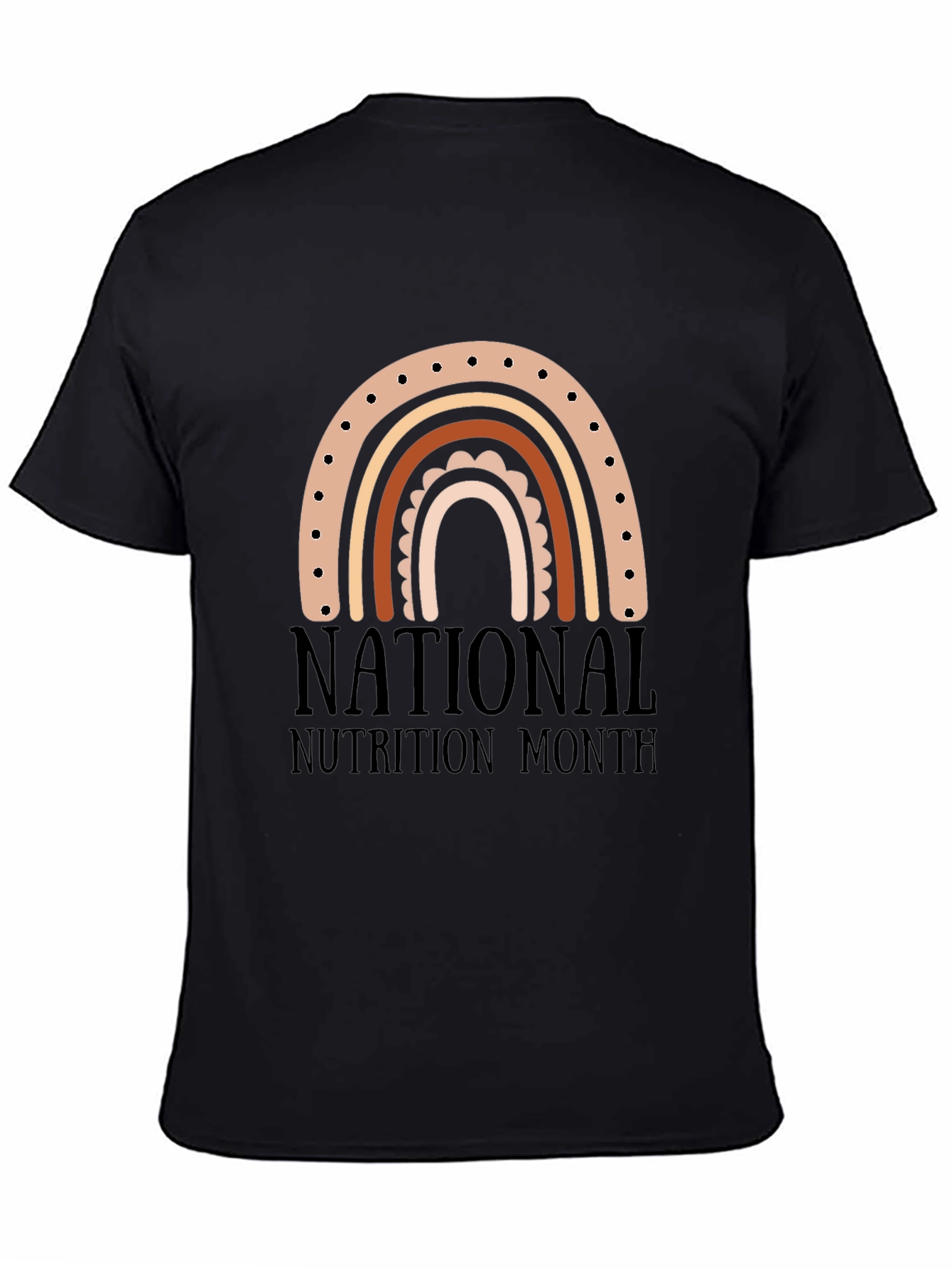National Nutrition Month Rainbow T-Shirt