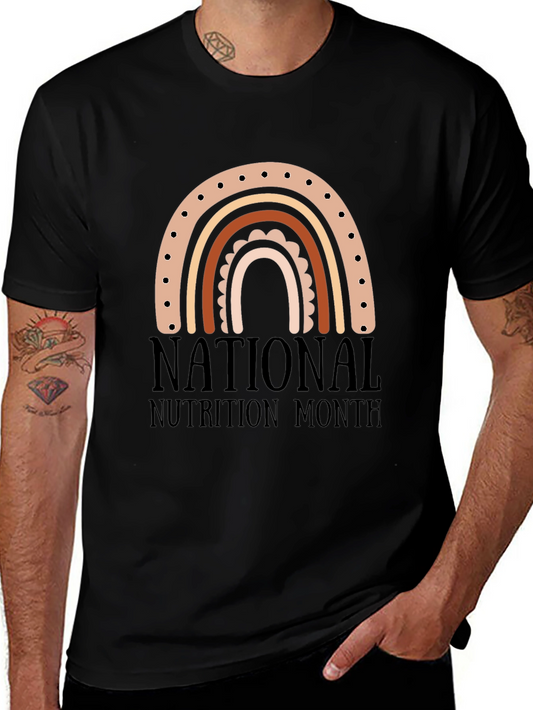 National Nutrition Month Rainbow T-Shirt
