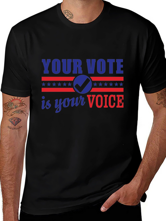 Your Vote is Your Voice Graphic Tee