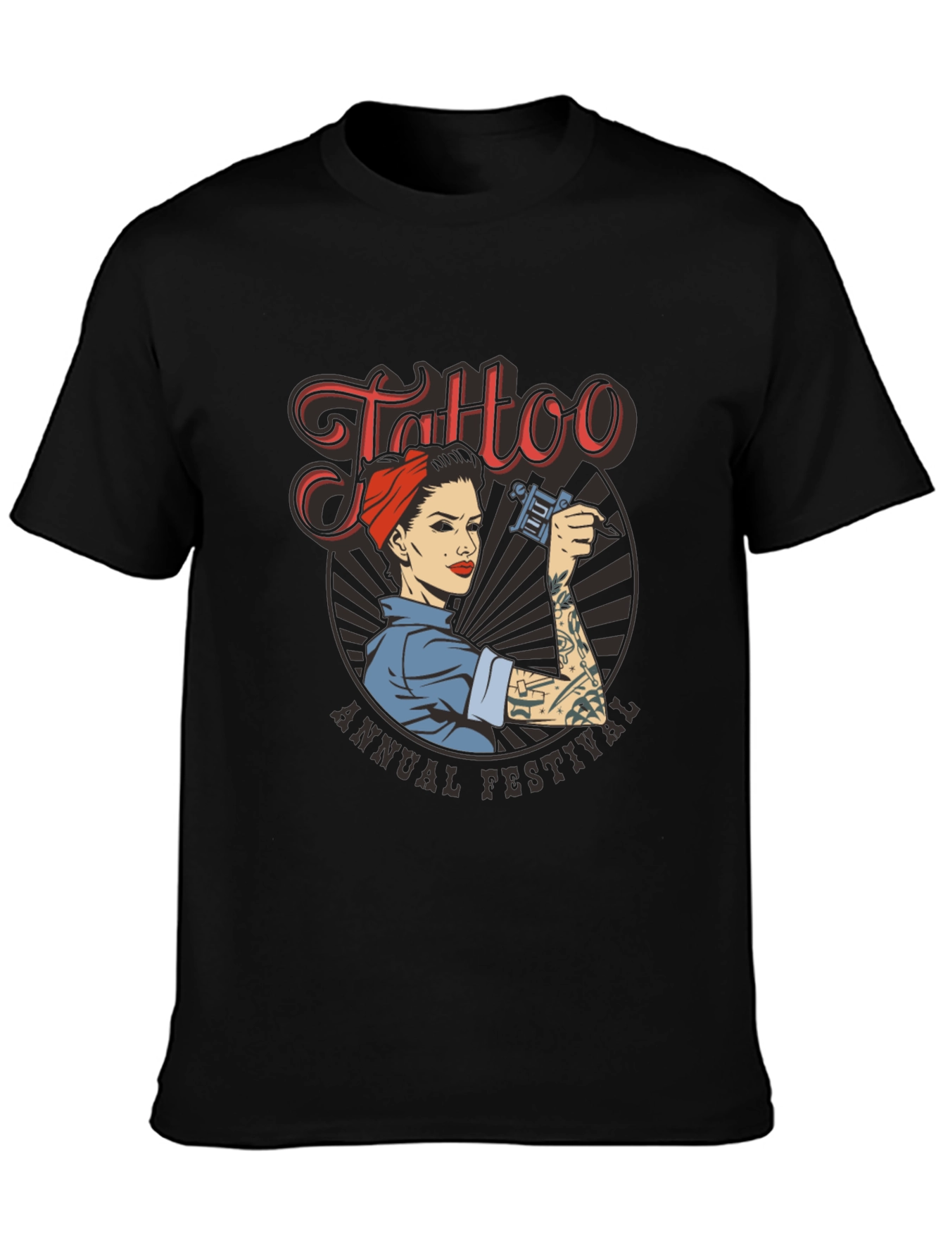 Tattoo Festival Unisex T-Shirt - Retro Design