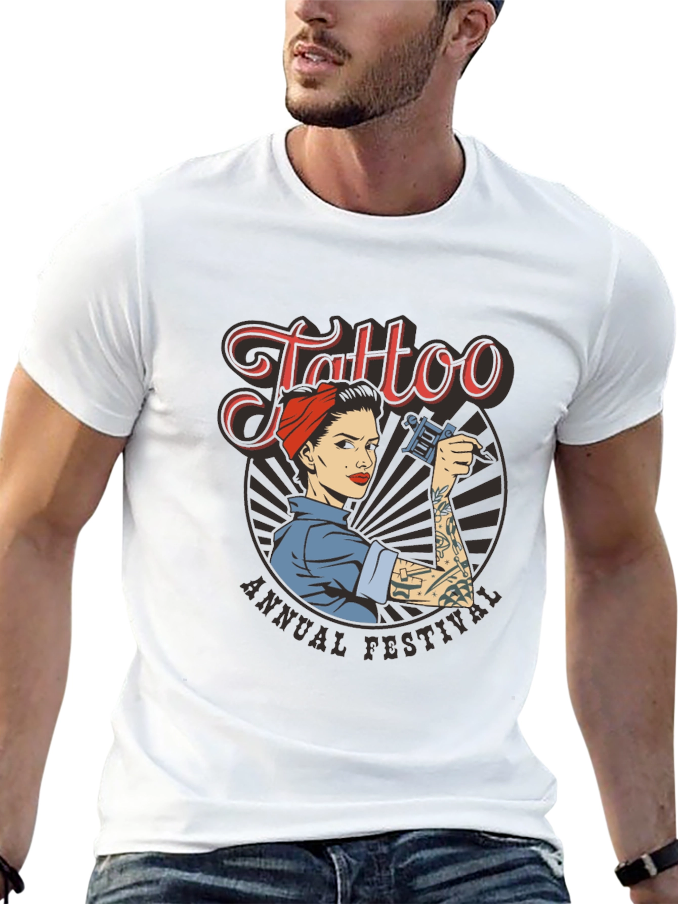 Tattoo Festival Unisex T-Shirt - Retro Design