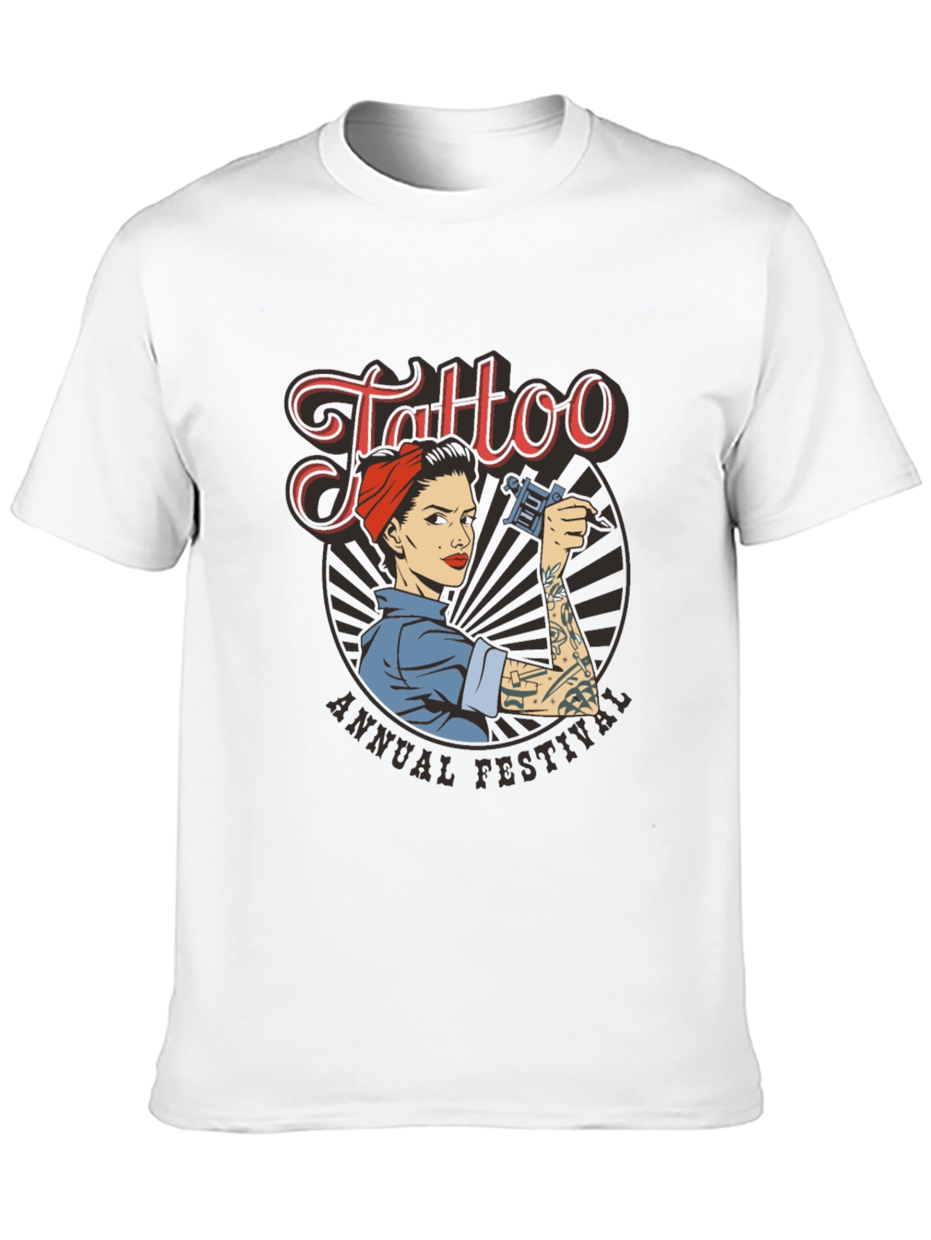 Tattoo Festival Unisex T-Shirt - Retro Design