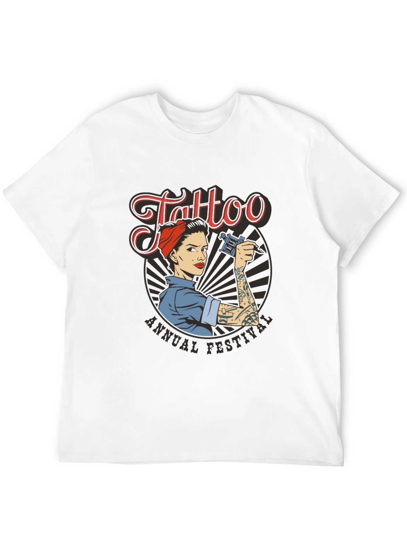 Tattoo Festival Unisex T-Shirt - Retro Design