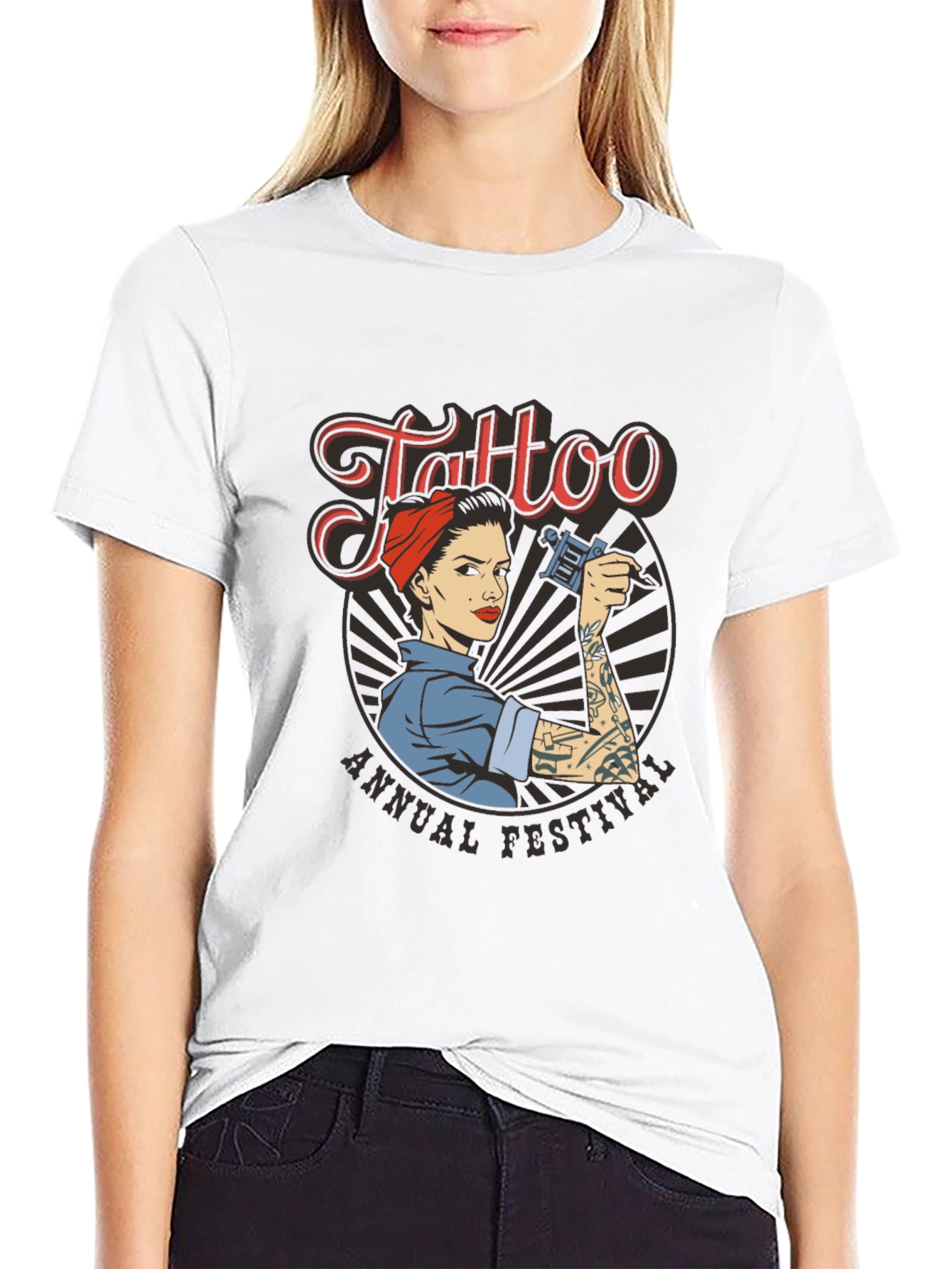 Tattoo Festival Unisex T-Shirt - Retro Design