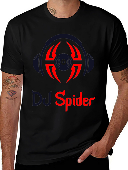 DJ Spider Graphic T-Shirt - Music Lovers Tee