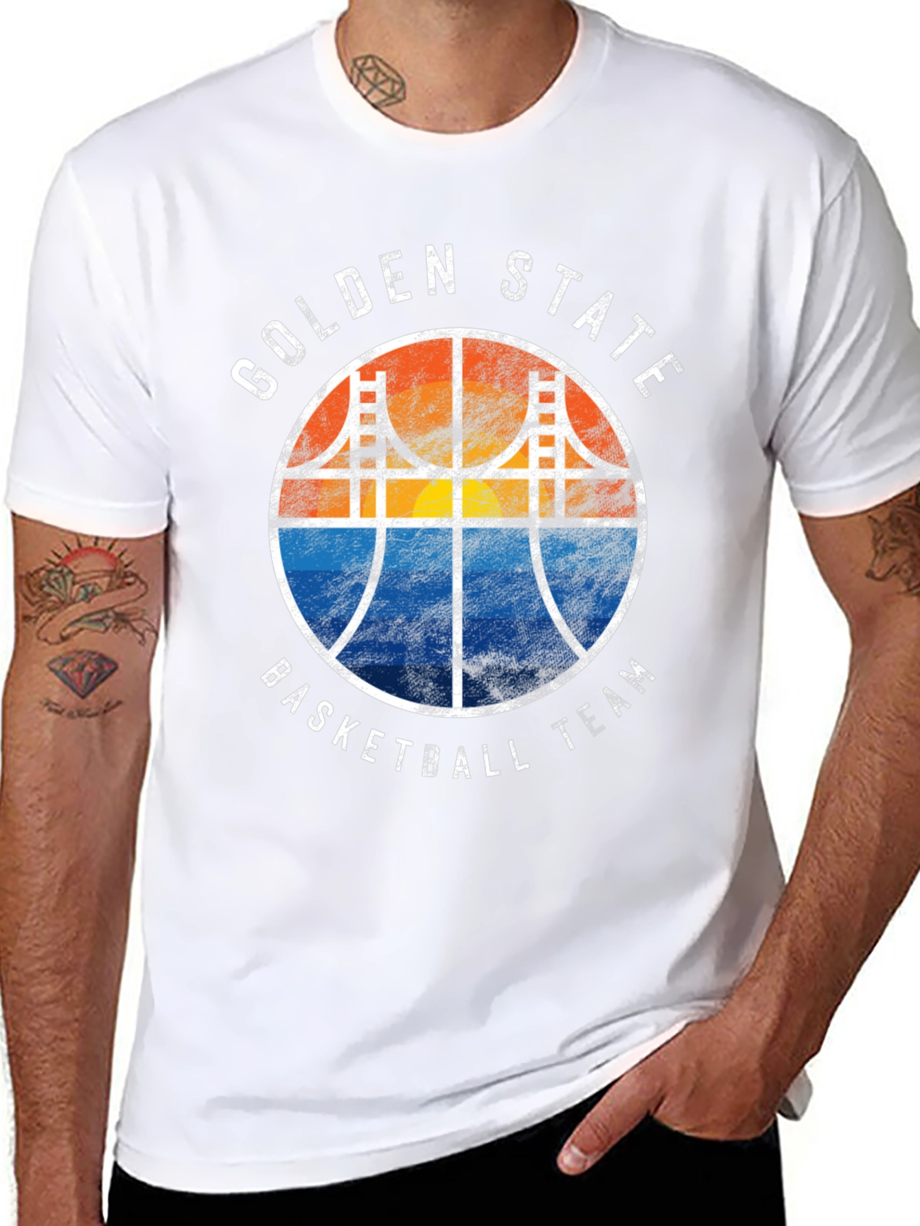 Golden State Basketball Team Graphic Tee