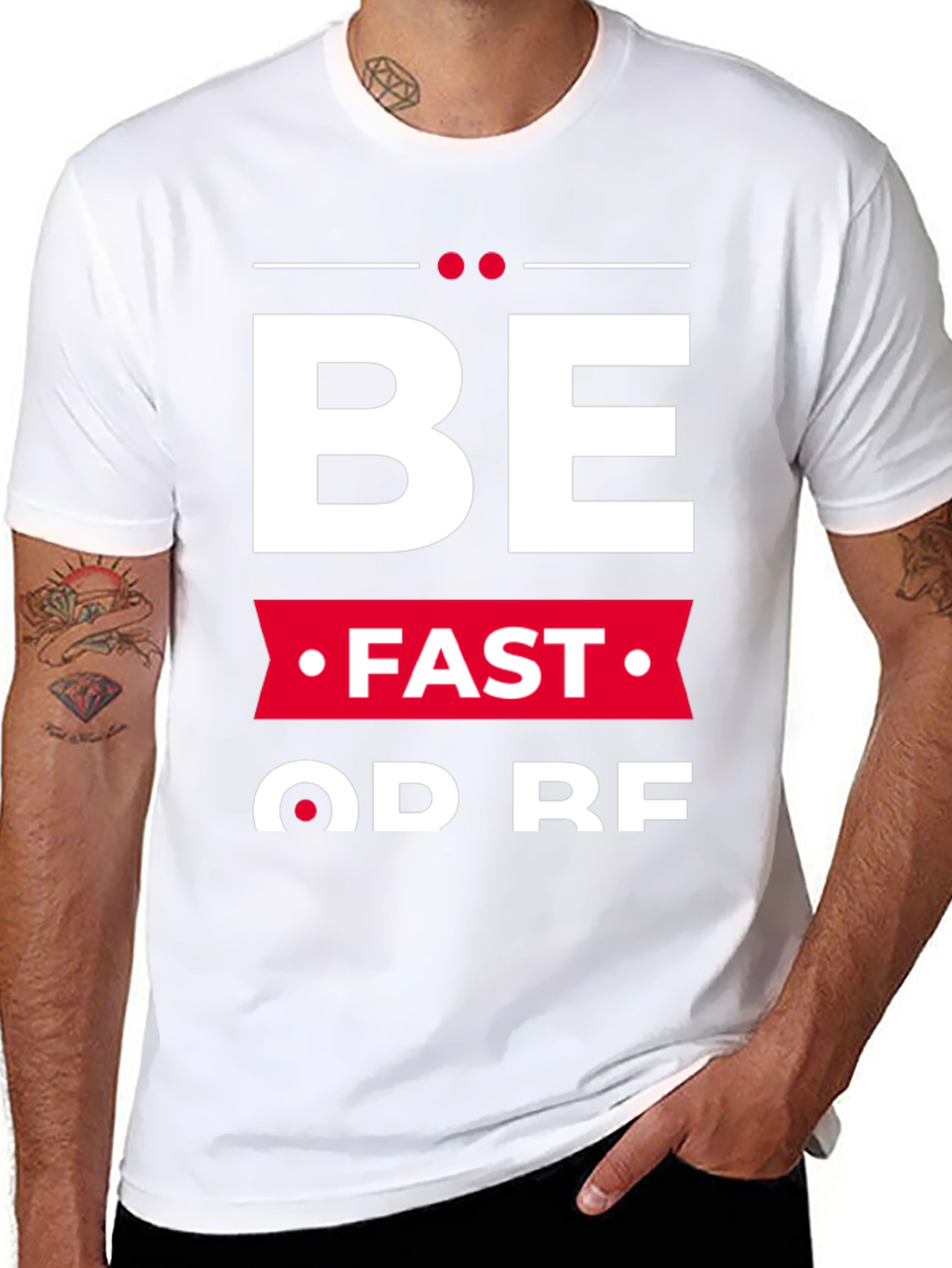 Be Fast Or Be Last Graphic Tee