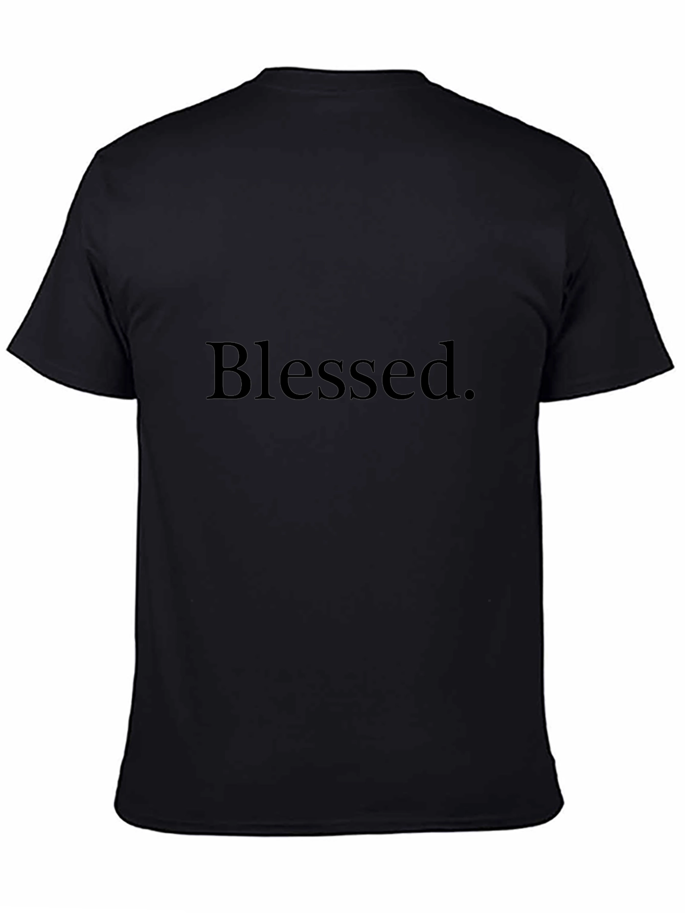 Blessed Black T-Shirt - Stylish & Comfortable