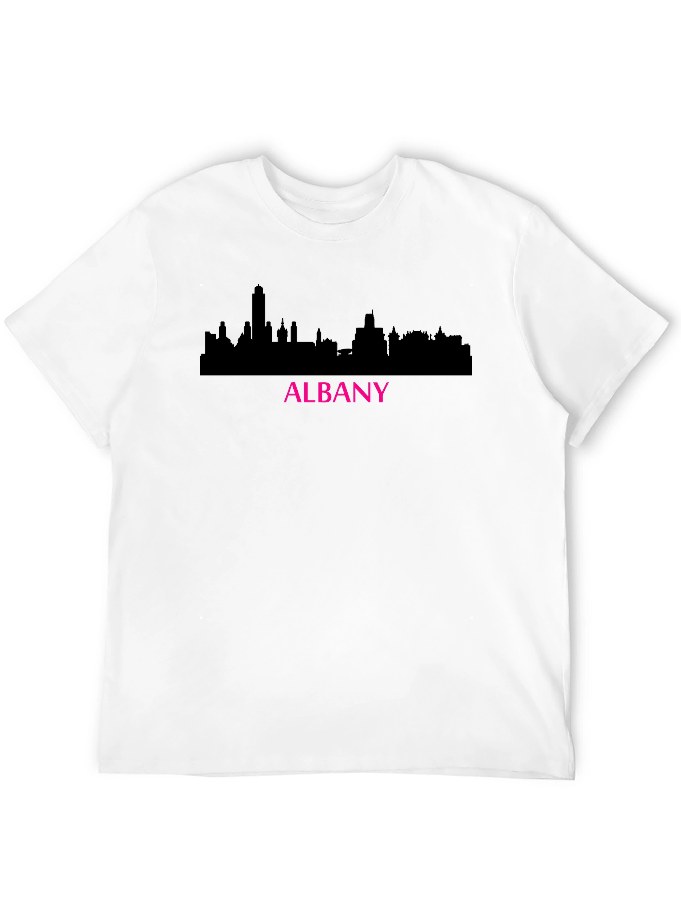 Albany Skyline Graphic Tee - Black
