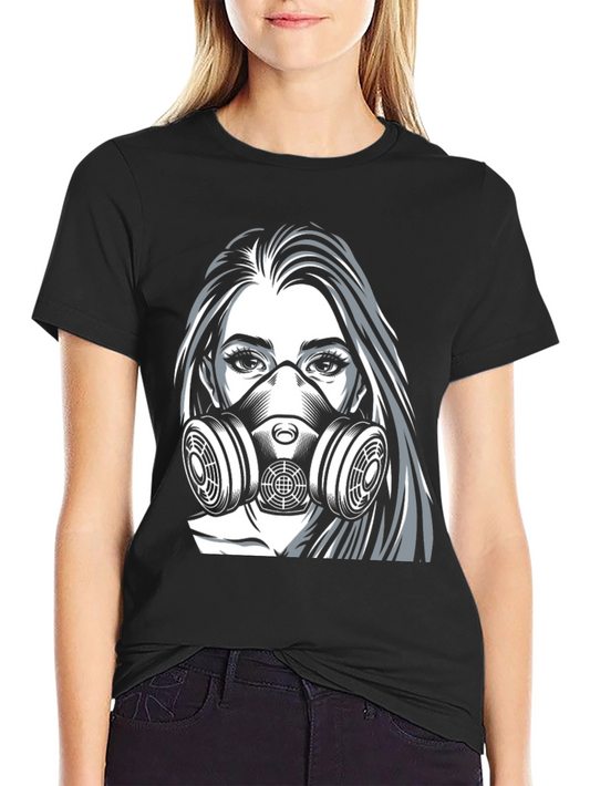 Graphic Tee: Masked Womans Resilience T-Shirt