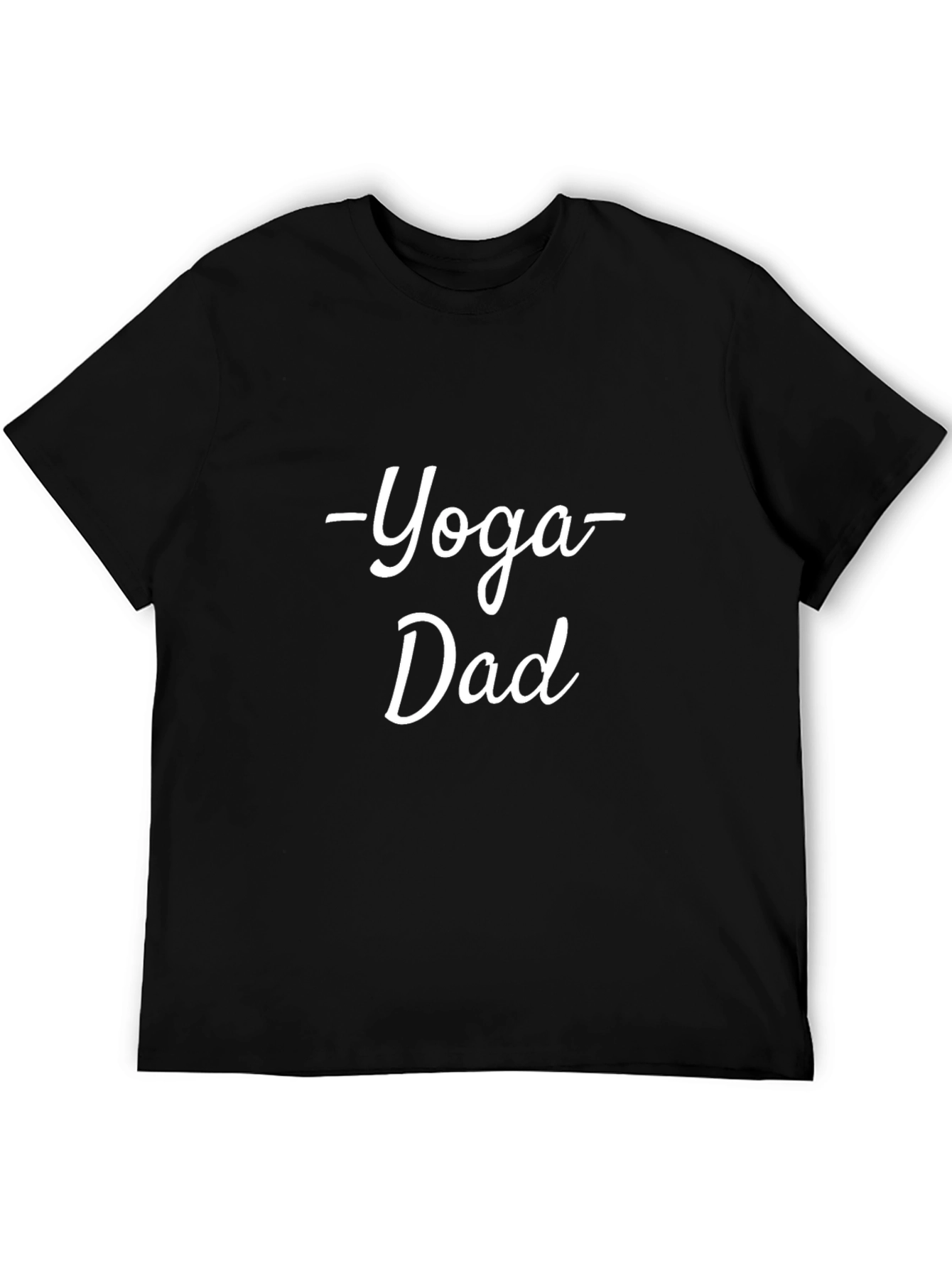 Yoga Dad Black T-Shirt